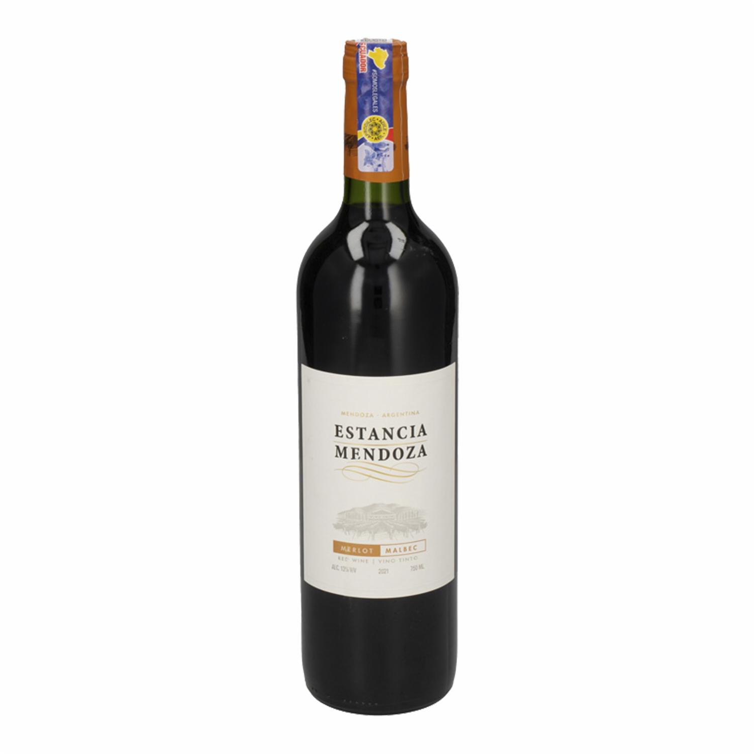 Vino Tinto Merlot/Malbec ESTANCIA MENDOZA 750 Ml