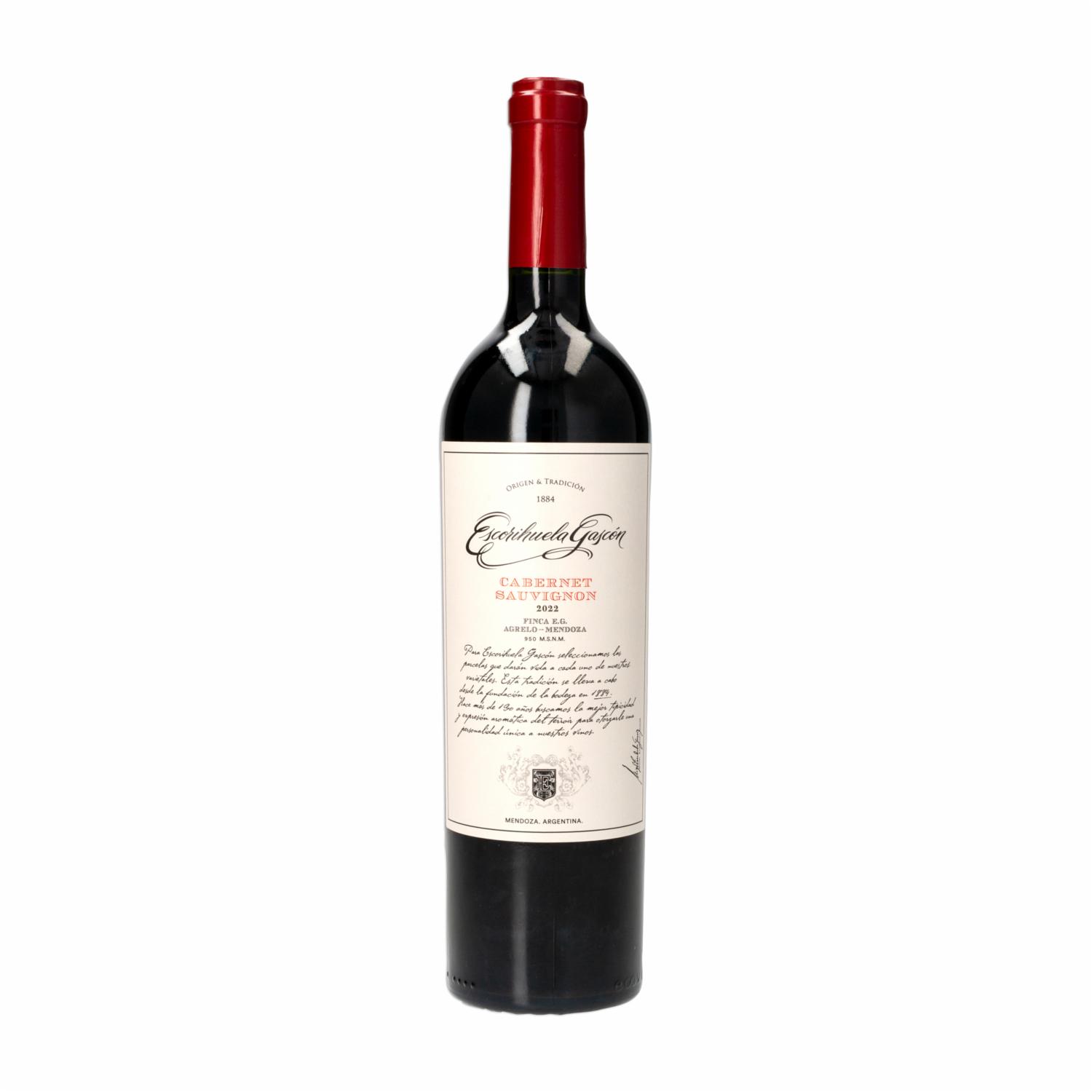 Vino Tinto Cabernet Sauvignon ESCORIHUELA GASCÓN 750 Ml