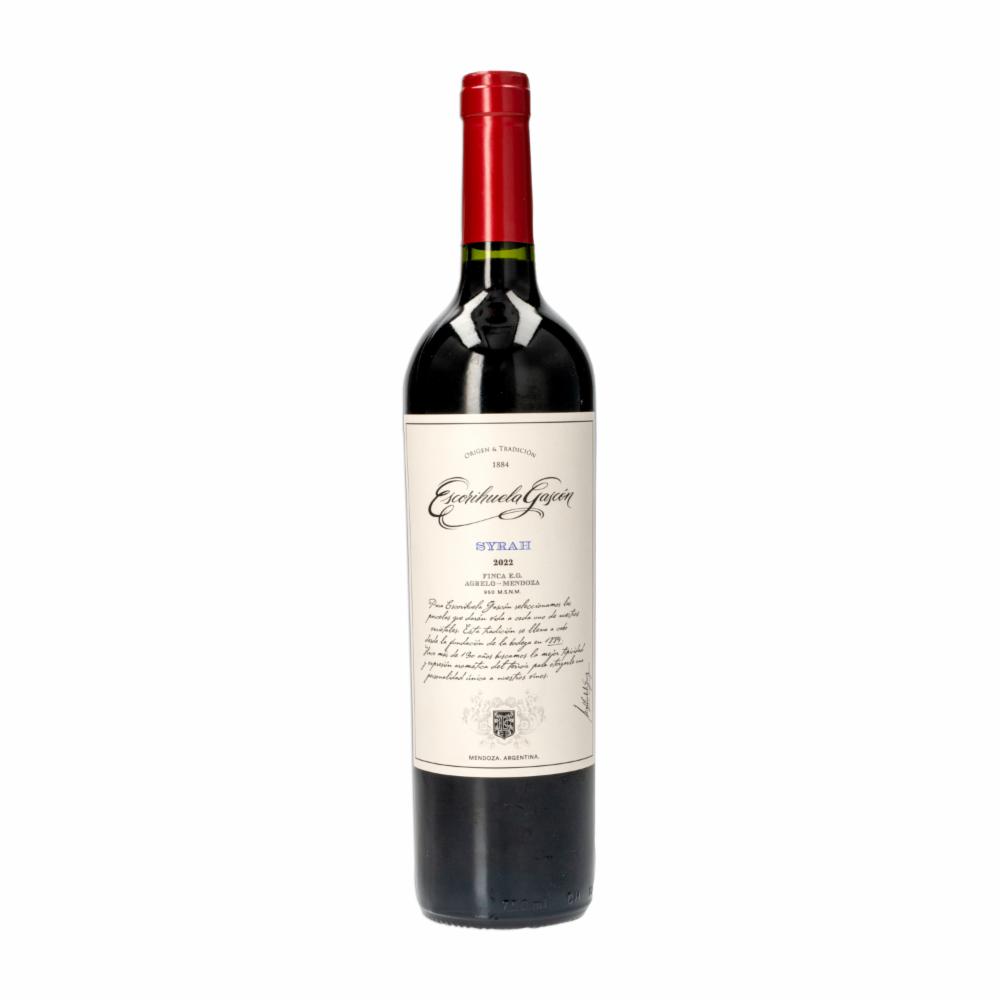 Vino Tinto Chileno Syrah Escorihuela GascÓn 750 Ml