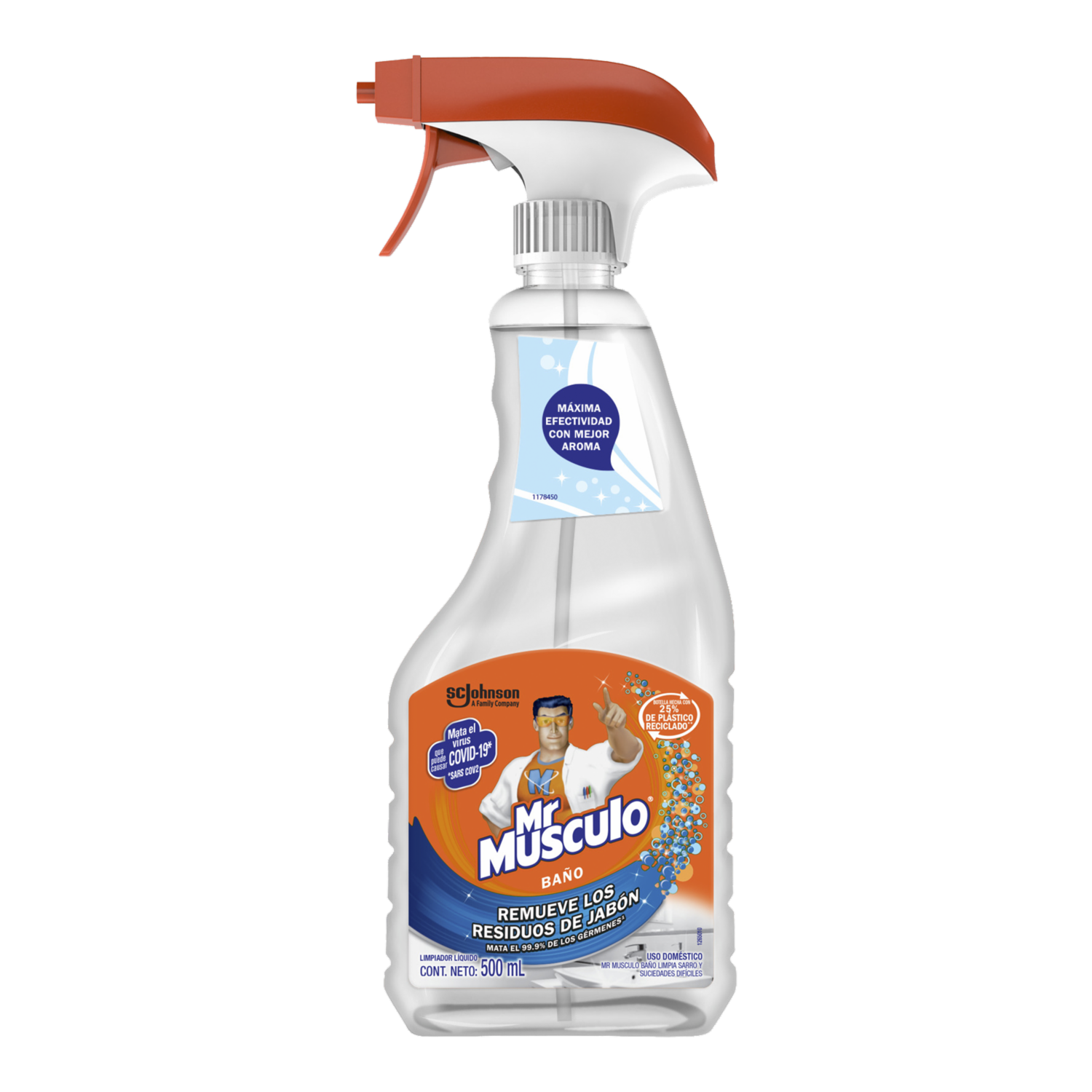 Limpiador De Baño MR.MUSCULO 500 Ml