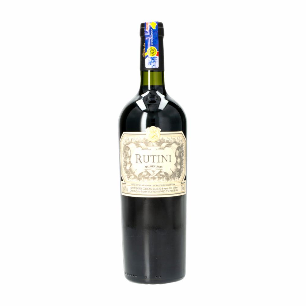 Vino Tinto Malbec Rutini 750 Ml