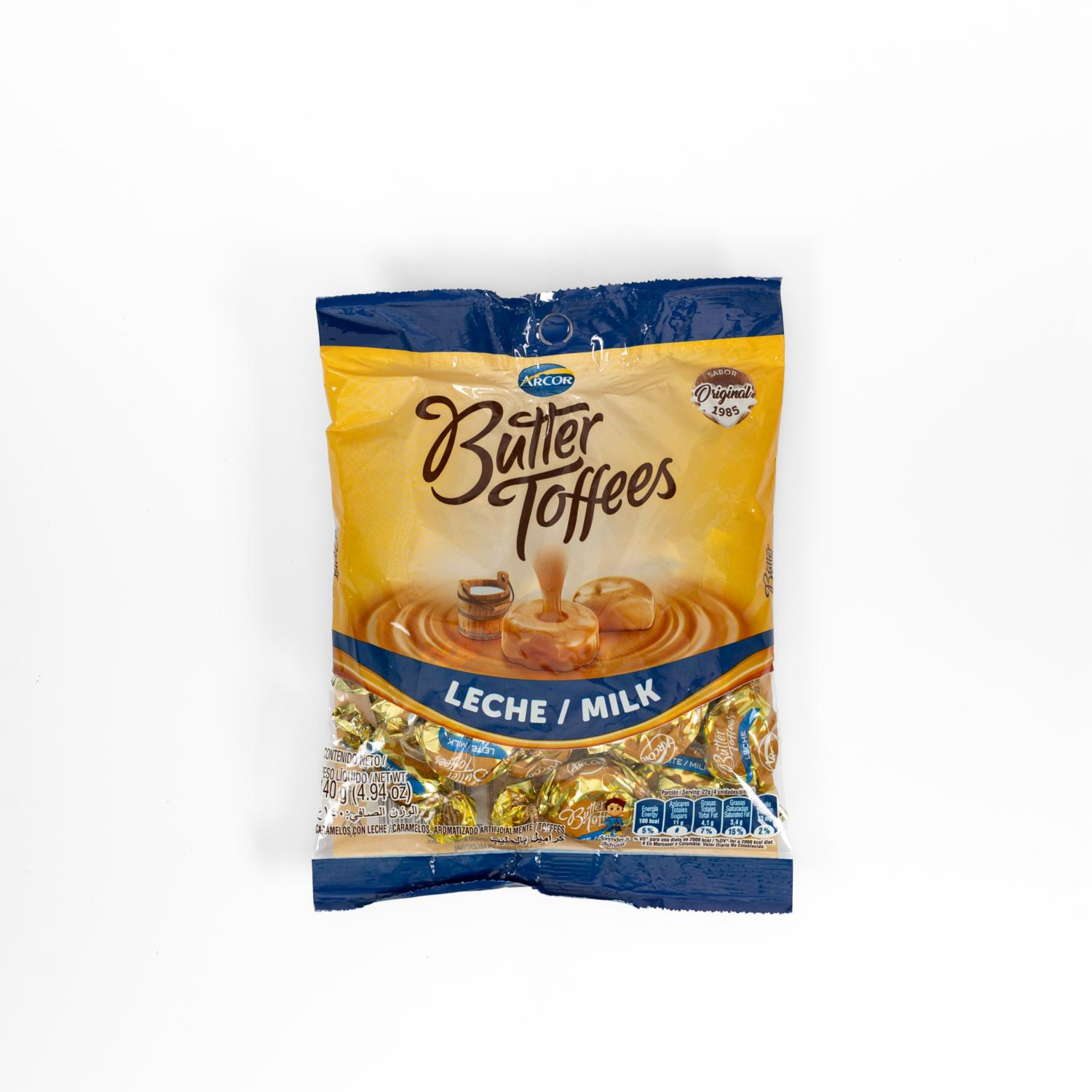 Caramelos De Leche BUTTER TOFFEES 140 G