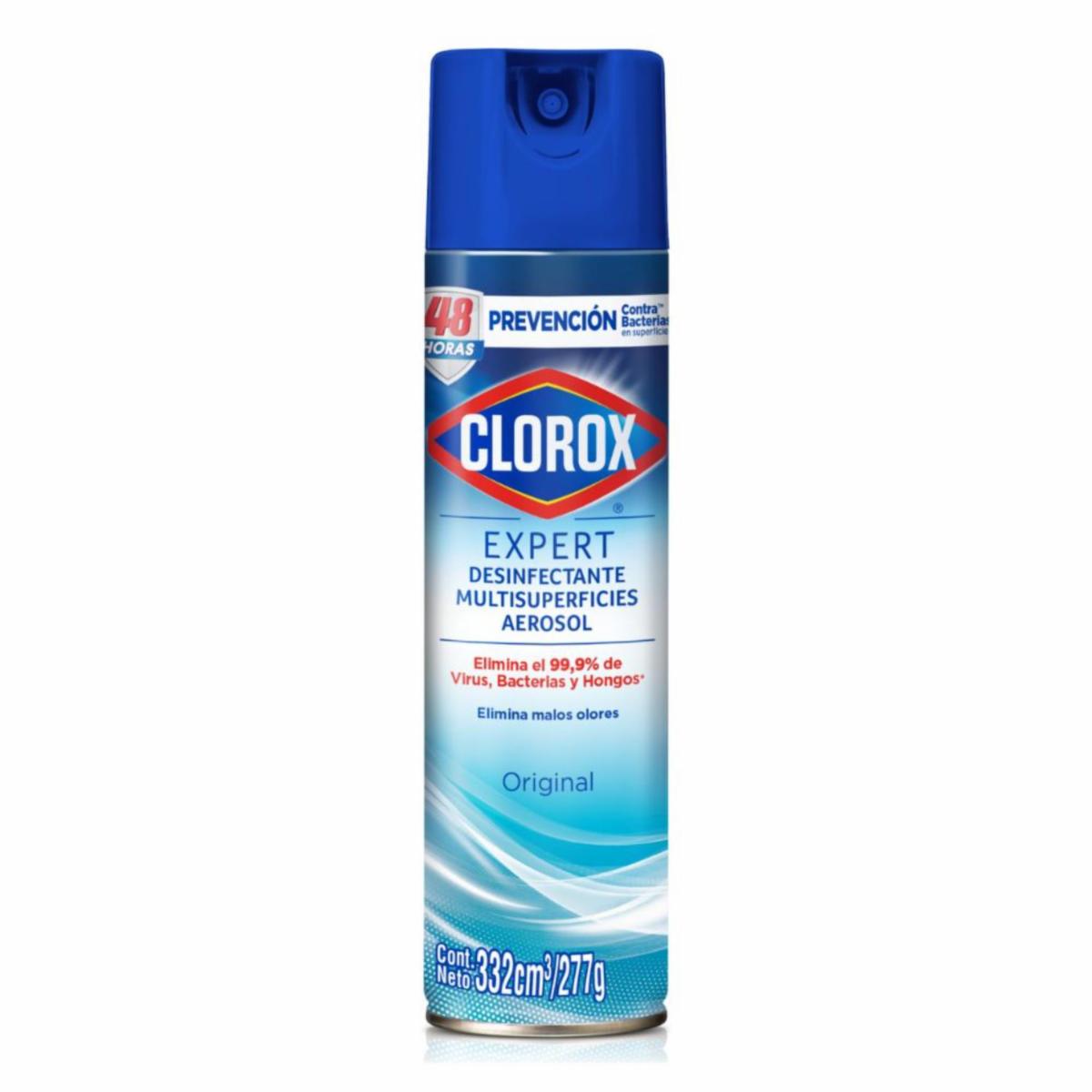 Desinfectante Multisuperficie Expert En Aerosol Original CLOROX 332 Ml