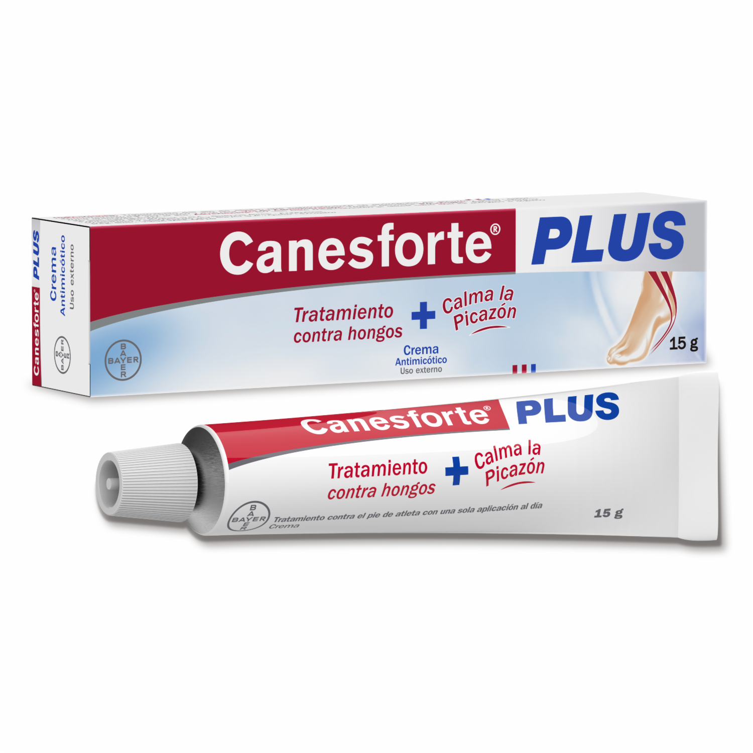 Tratamiento Contra Hongos Crema Antimicótico CANESFORTE 15 G