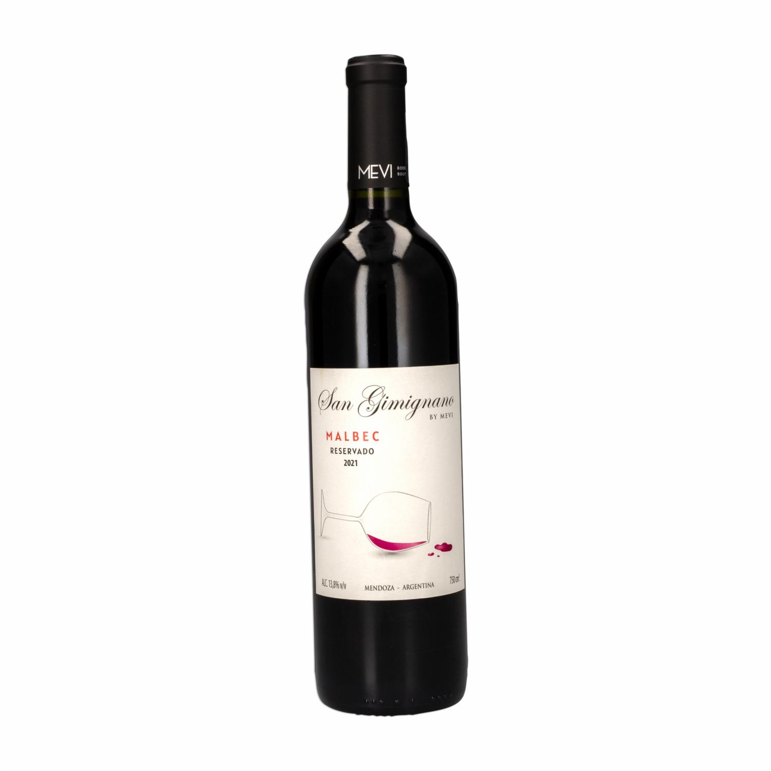 Vino Tinto Malbec Reserva SAN GIMIGNANO 750 Ml