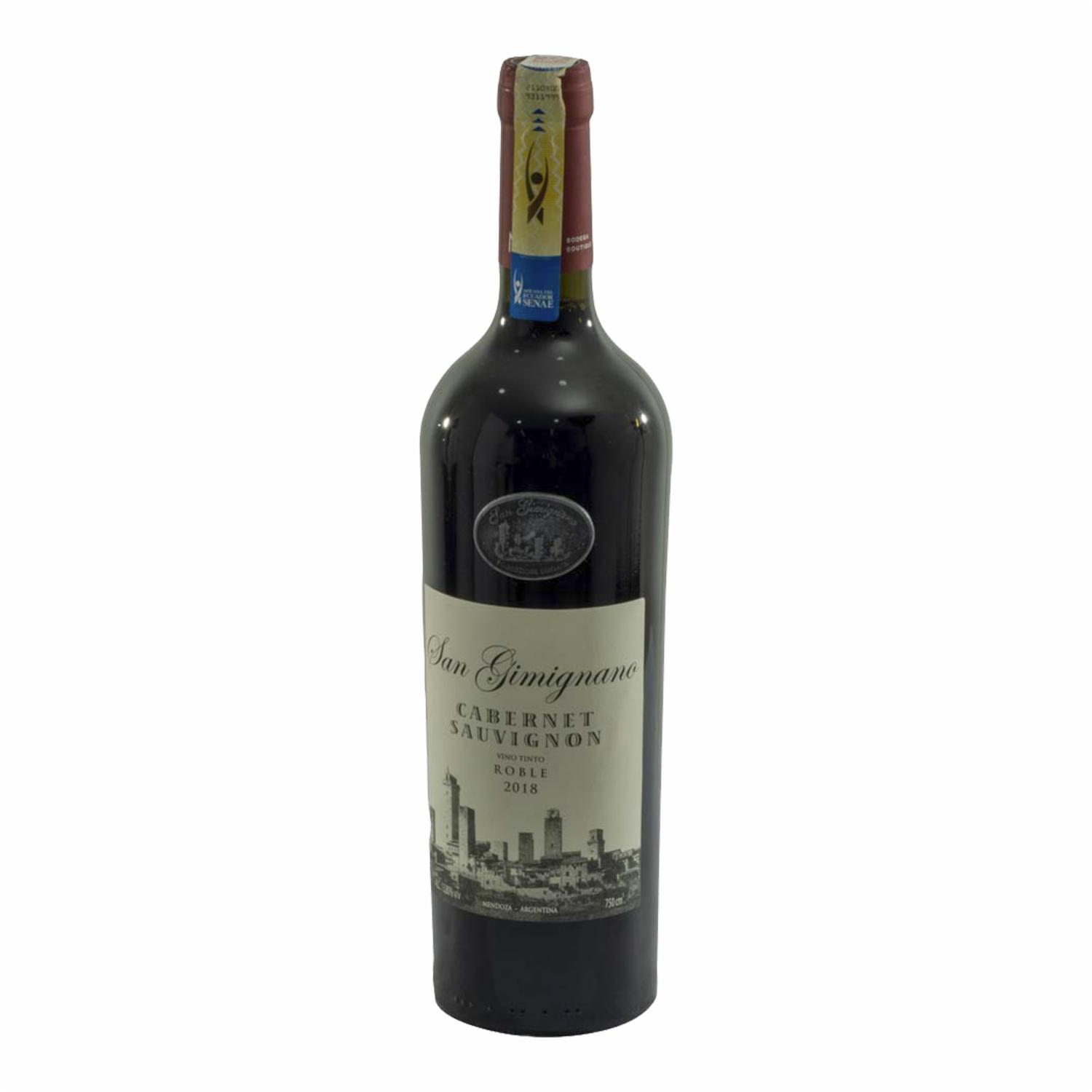 Vino Tinto Roble Cabernet Sauvignon SAN GIMIGNANO 750 Ml