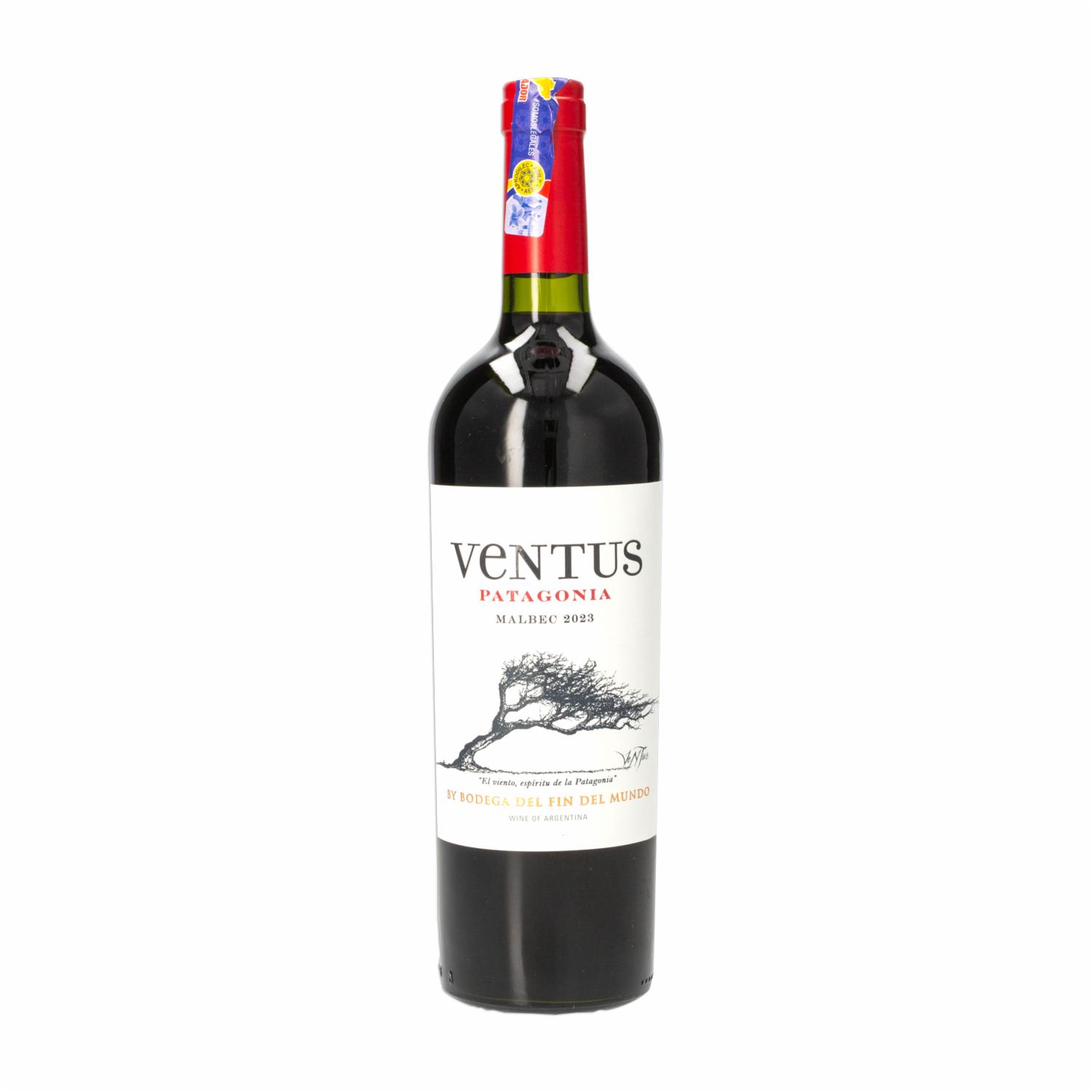 Vino Tinto Malbec VENTUS 750 Ml
