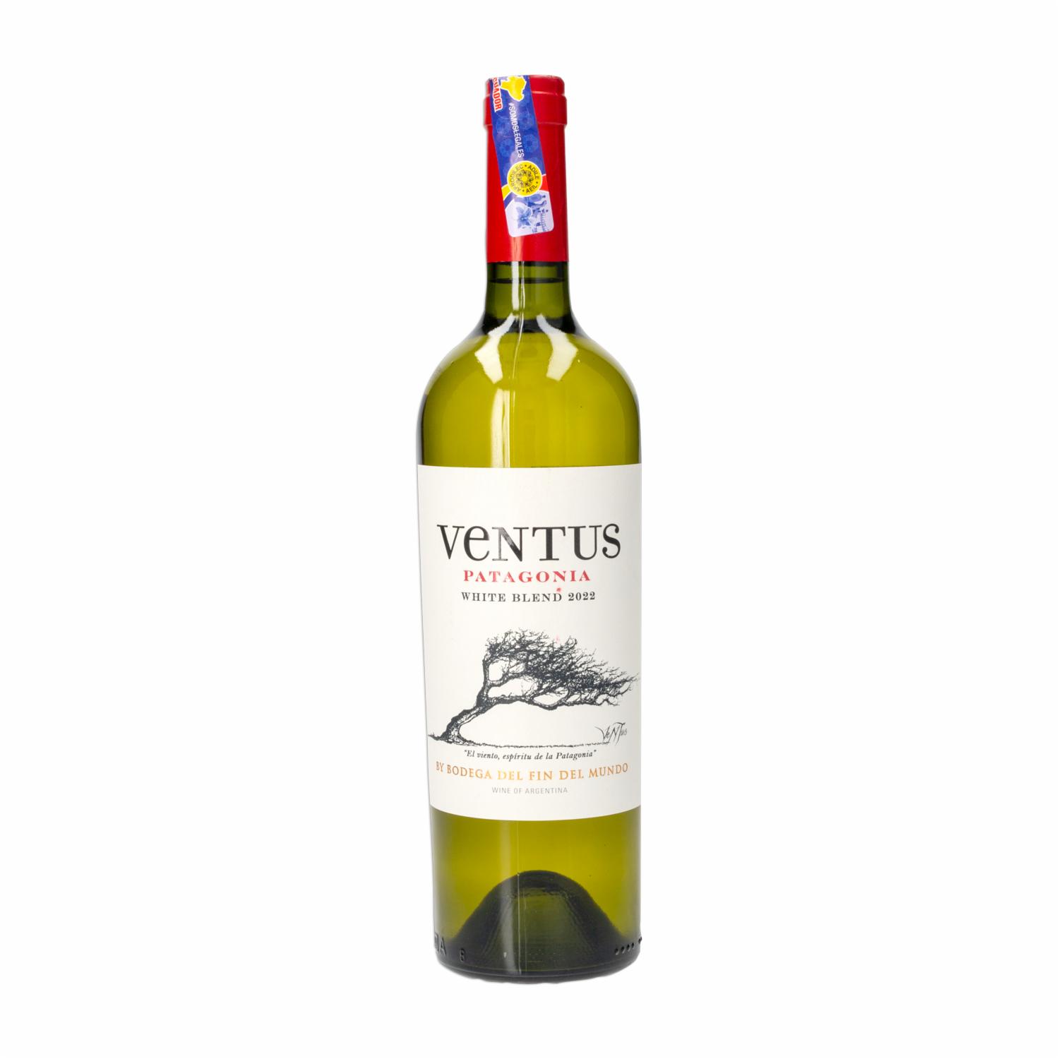 Vino Blanco Sauvignon Chardonnay VENTUS 750 Ml