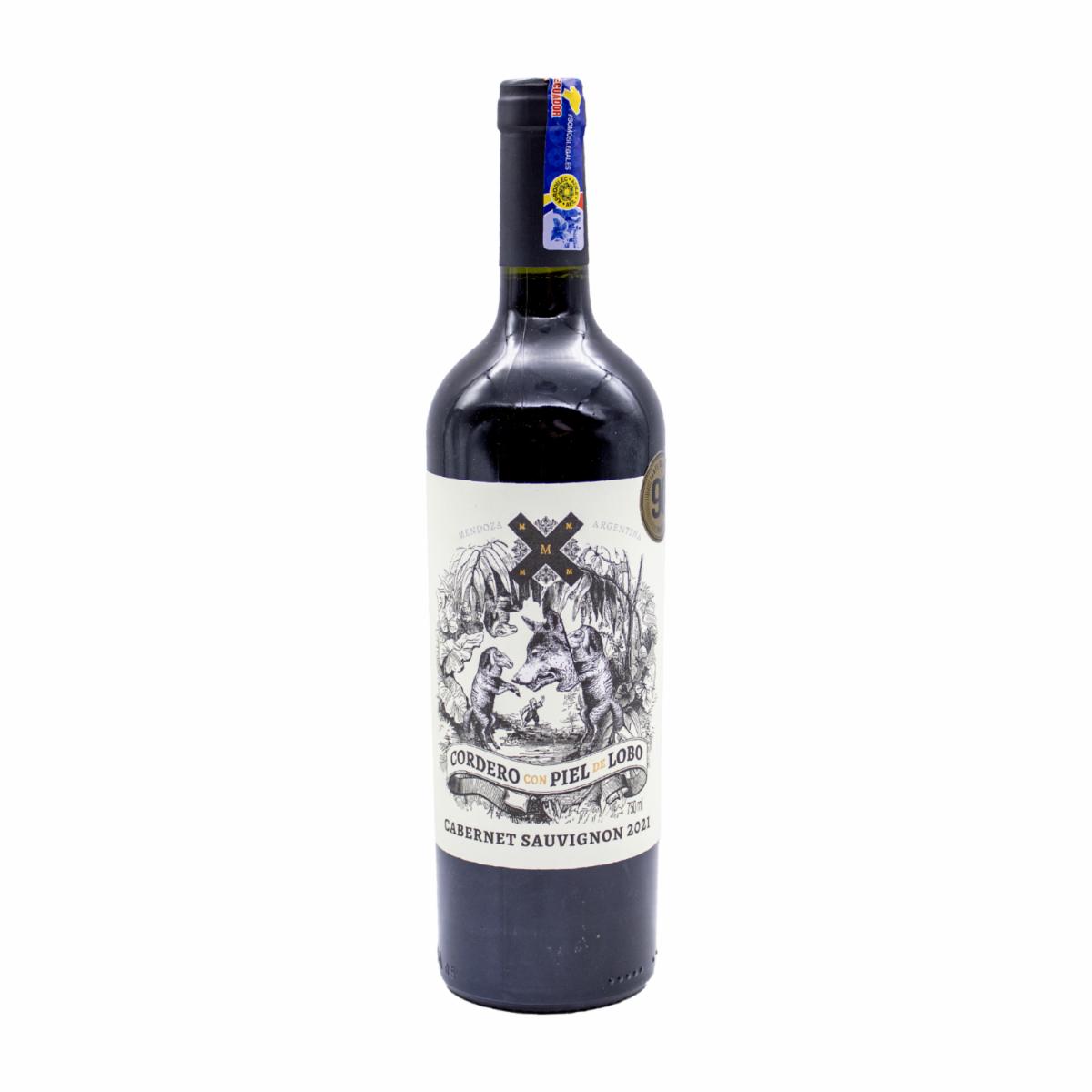 Vino Tinto Cabernet Sauvignon CORDERO CON PIEL DE LOBO 750 Ml