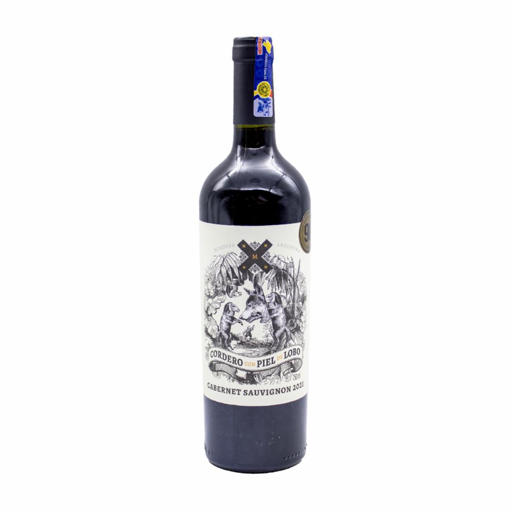 Vino Tinto Cabernet Sauvignon Cordero Con Piel De Lobo 750 Ml
