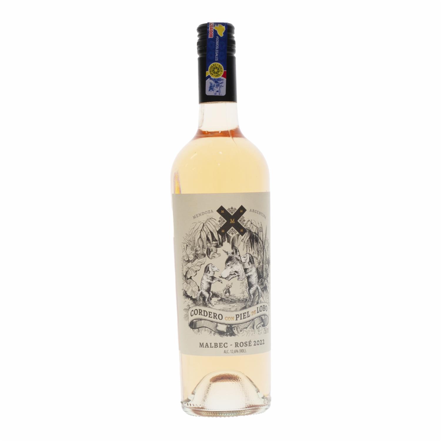 Vino Rosado Cabernet Franc CORDERO CON PIEL DE LOBO 750 Ml