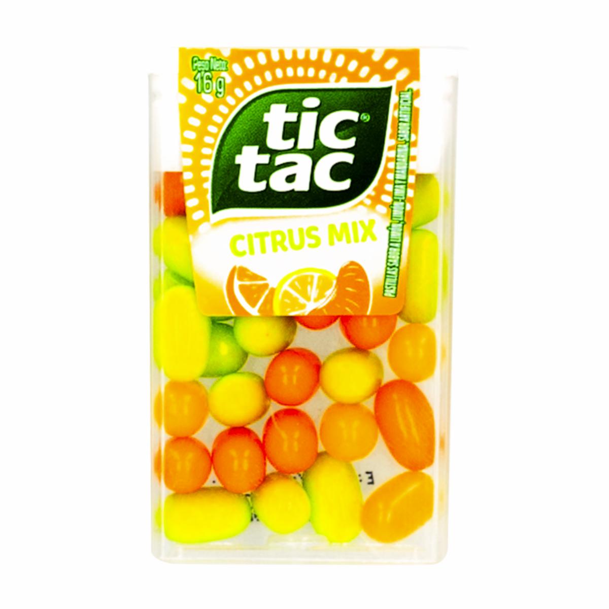 Caramelo Masticable Citrux Mix TIC TAC 16 G