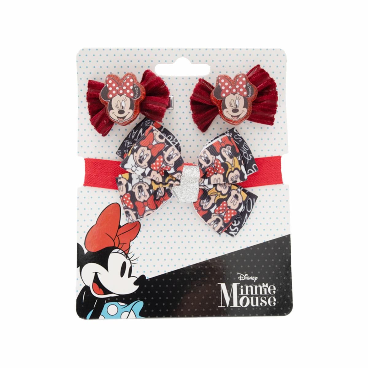 Vinchas De Cabello Diseño Cintillo Y Lazo MINNIE 3 Uds