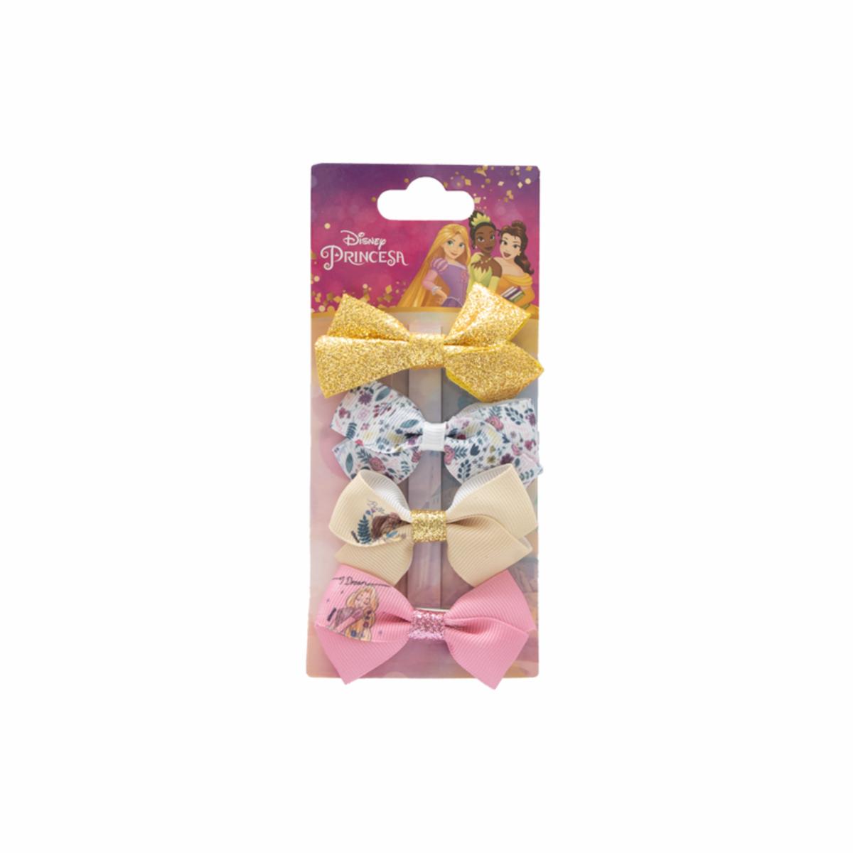 Vinchas De Cabello Diseño Lazos DISNEY PRINCESA X4 Uds