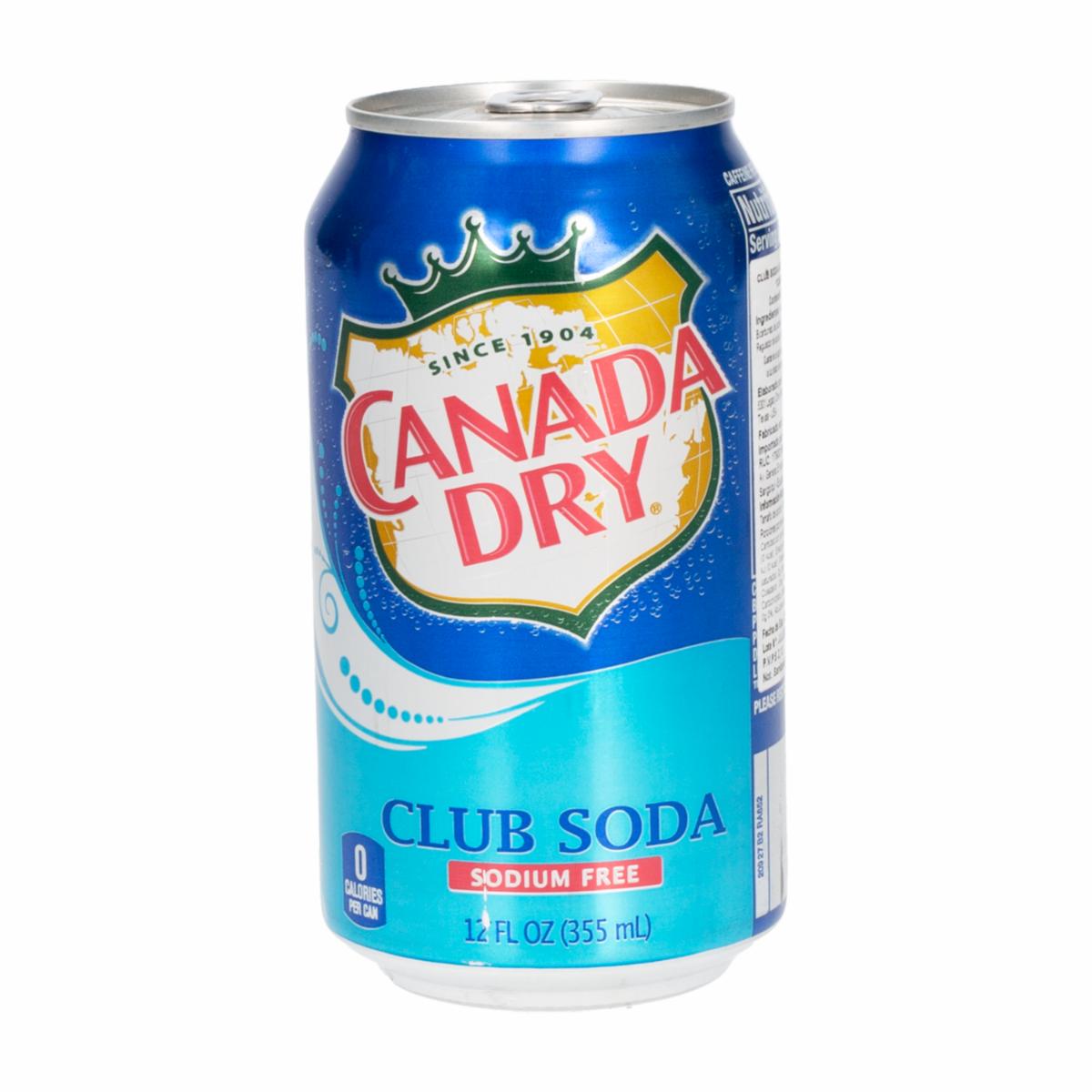 Agua Carbonatada CANADA DRY 355 Ml