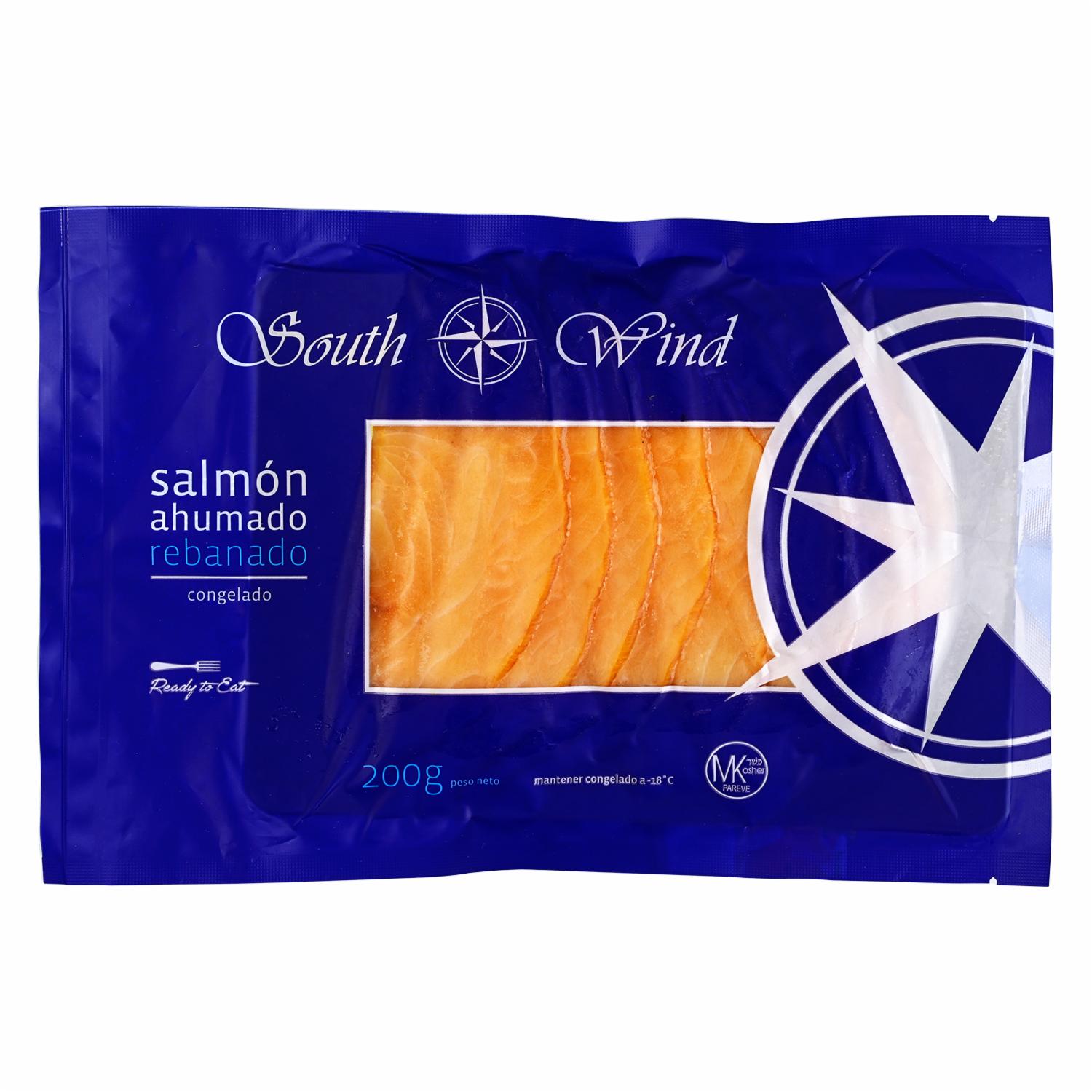 Salmon Ahumado SOUTH WIND 200g