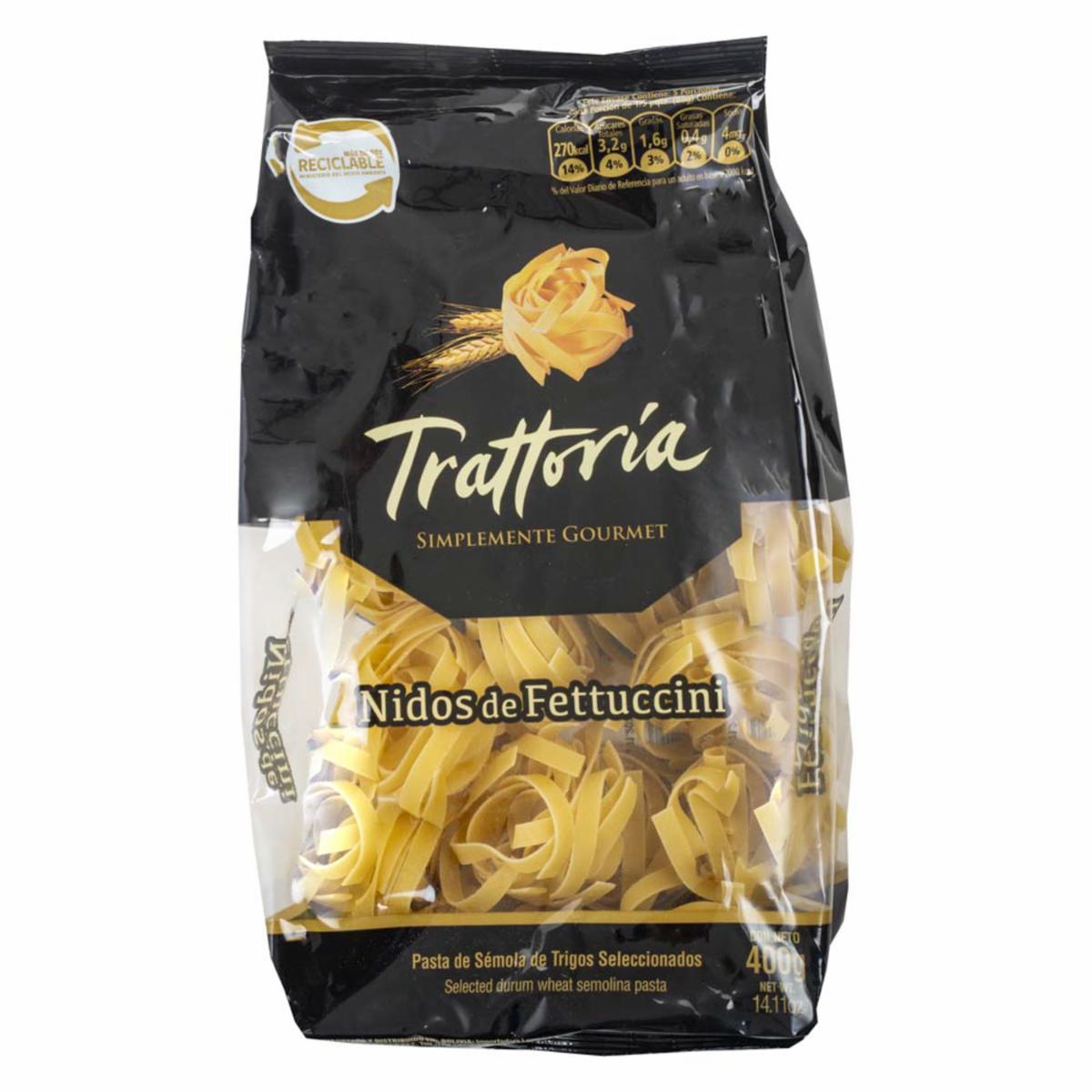 Fideos Nidos Fettuccine TRATTORÍA 400 g