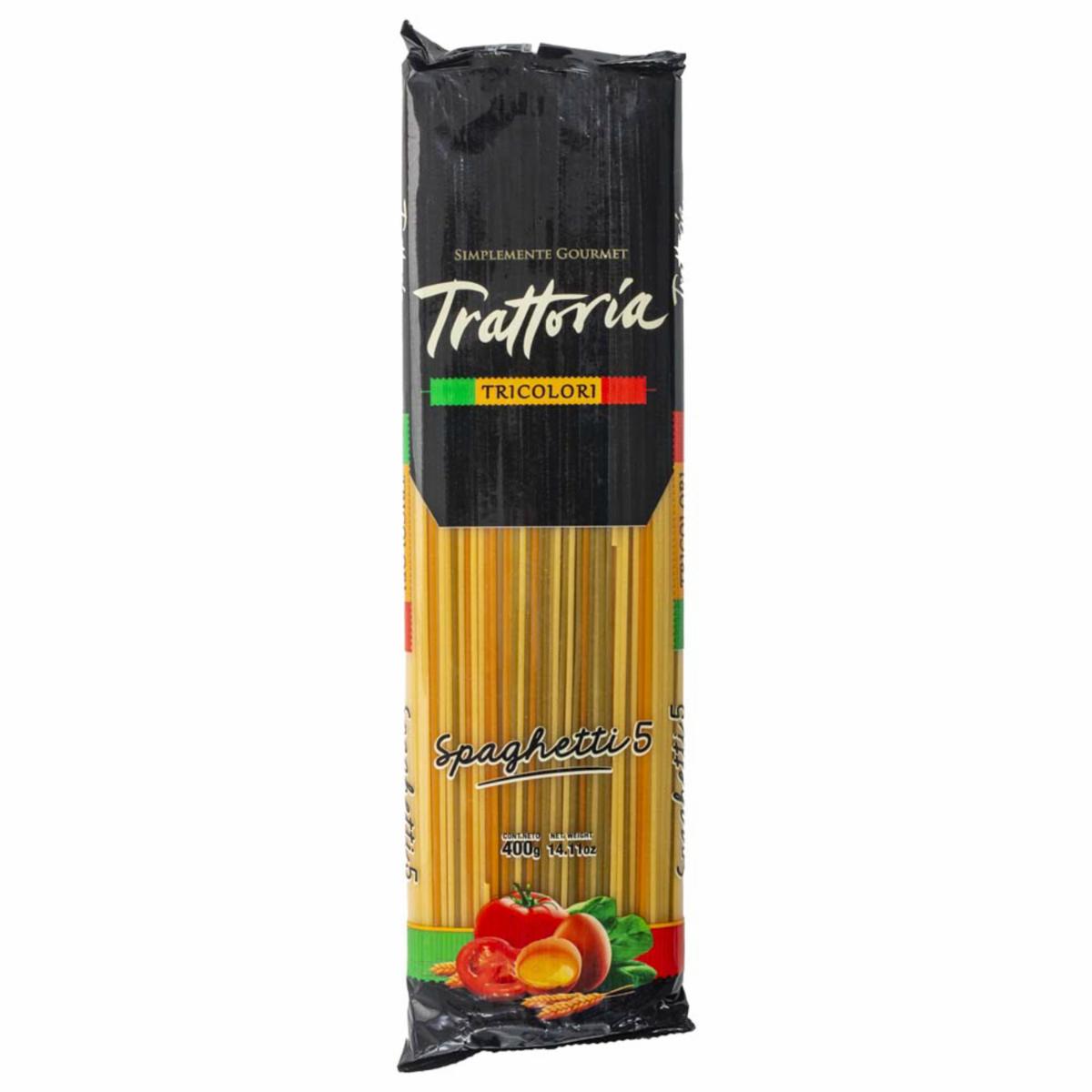 Spaghetti 5 Tricolor TRATTORÍA Funda