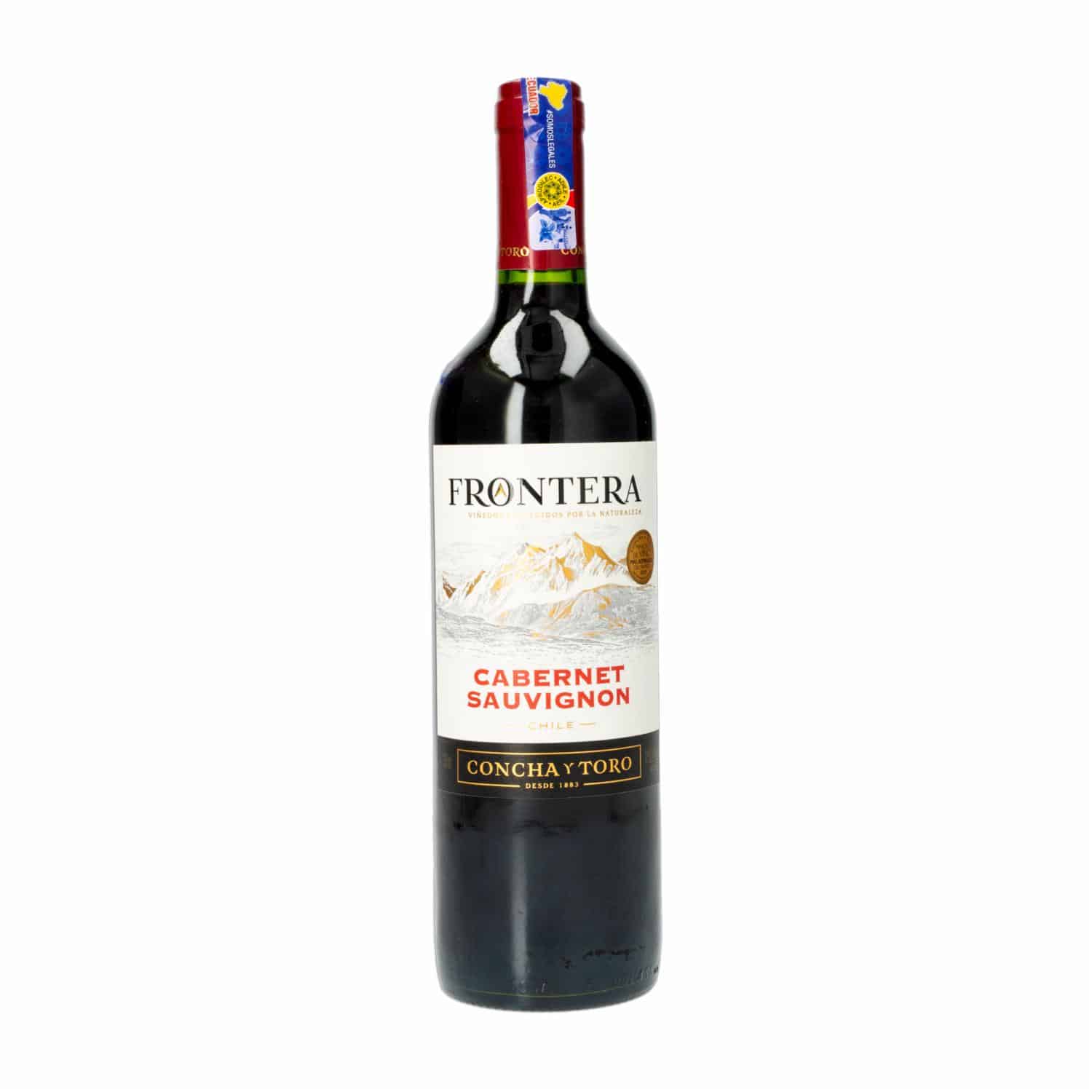 Vino Tinto Cabernet Sauvignon 2008 Frontera 750 Ml