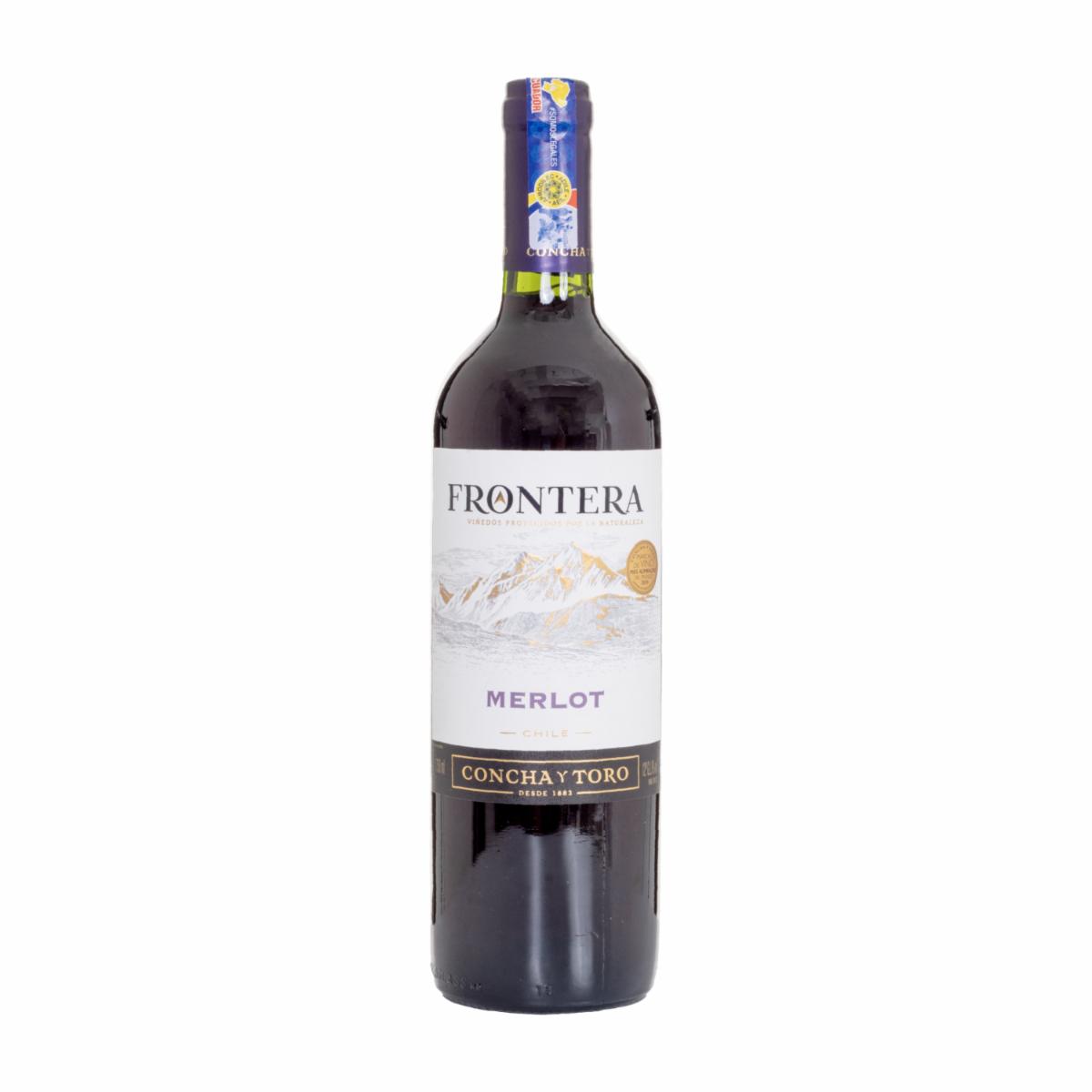 Vino Tinto Merlot FRONTERA 750 ML