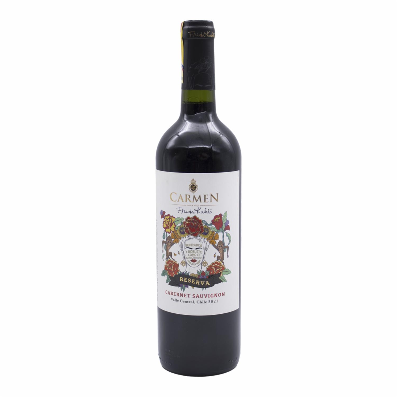 Vino Tinto Reserva Cabernet Sauvignon FRIDA KAHLÓ 750 Ml