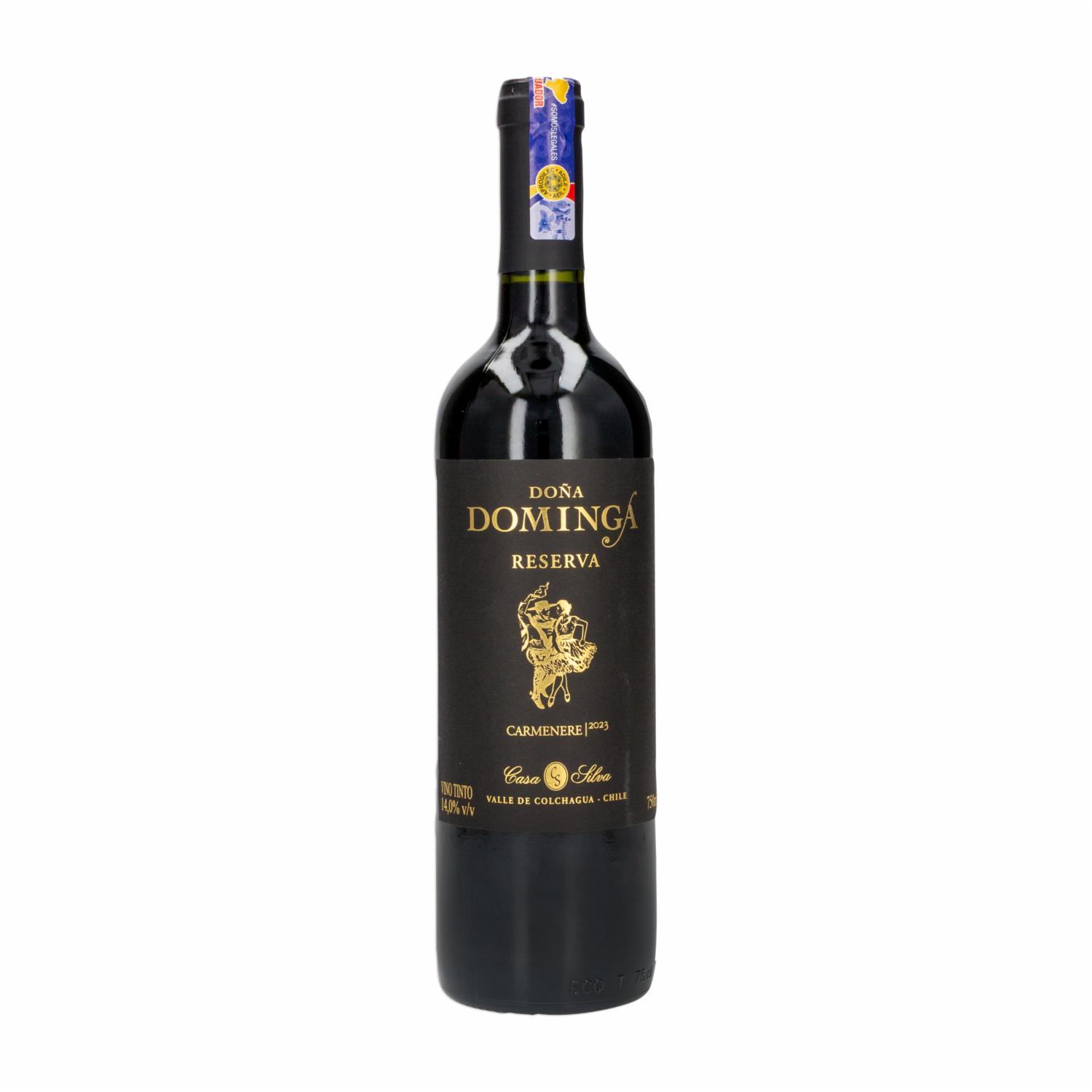 Vino Tinto Reserva Carménère DOÑA DOMINGA 750 ML