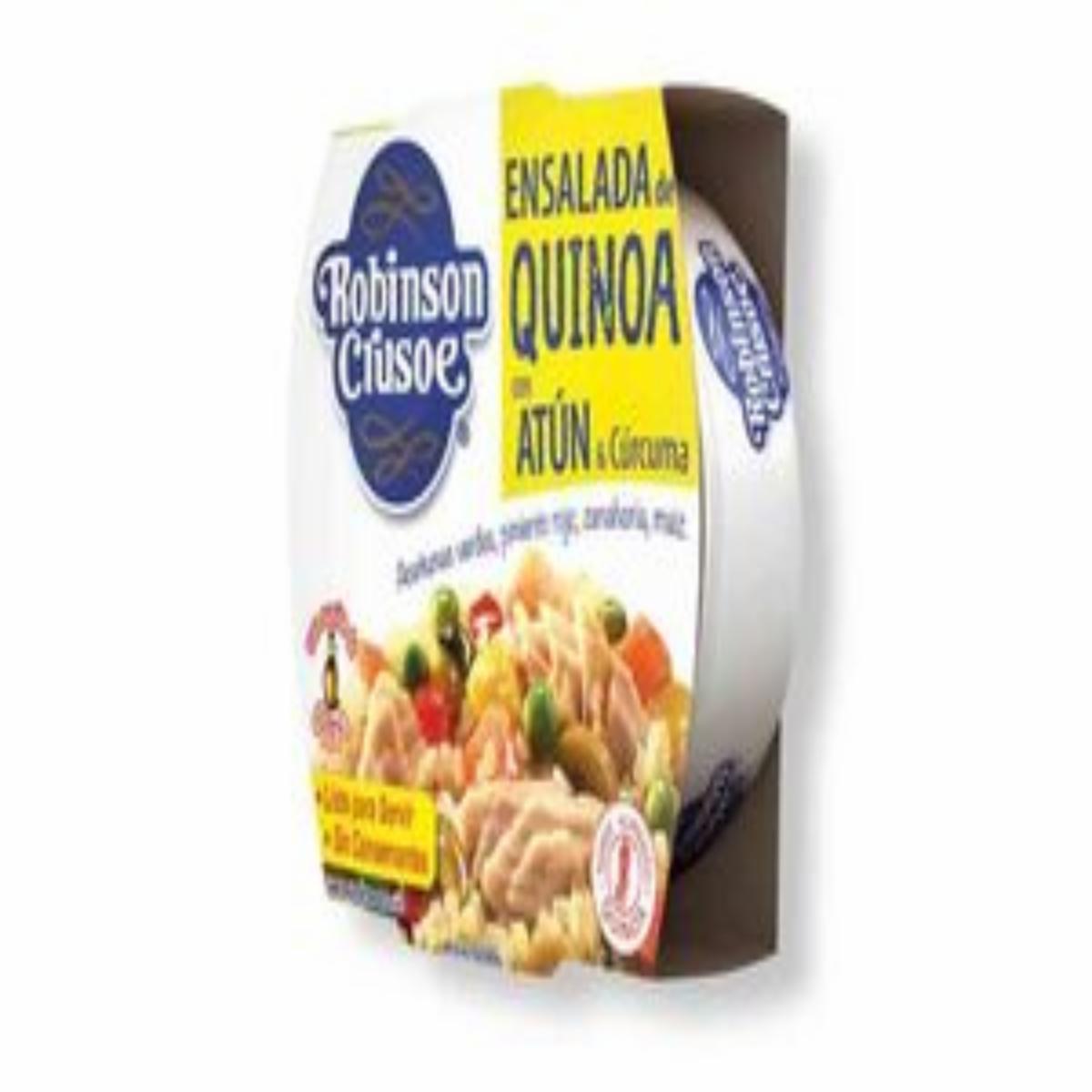 Ensalada De Atún Con Quinoa Y Cúrcuma ROBINSON CRUSOE 160 G