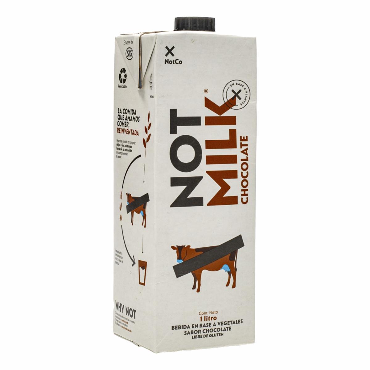 Bebida A Base De Vegetales Sabor Chocolate NOT MILK 1000 ml