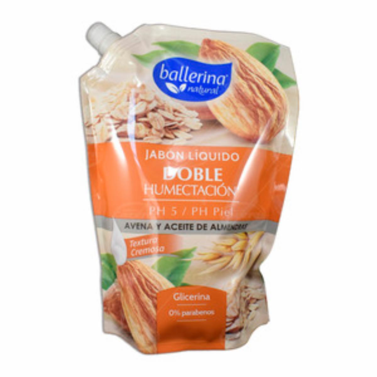 Jabón Líquido De Avena Doy Pack BALLERINA 900 Ml