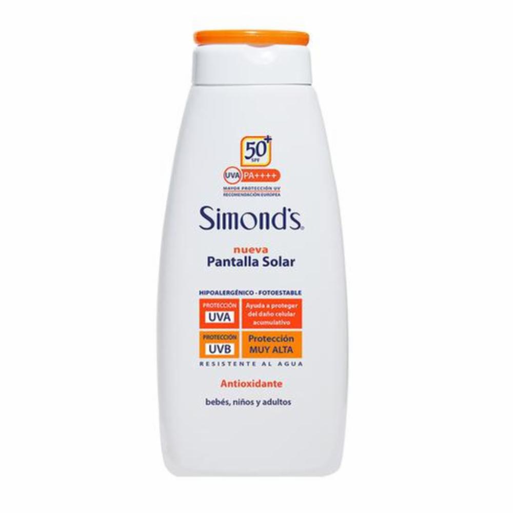 Protector Solar Facial Crema Spf50 SIMOND’S 200 Ml
