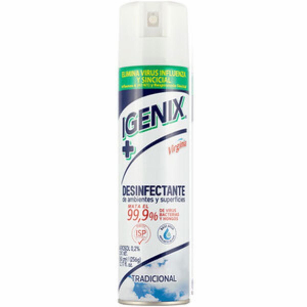 Desinfectante En Aerosol Tradicional IGENIX 360 Ml