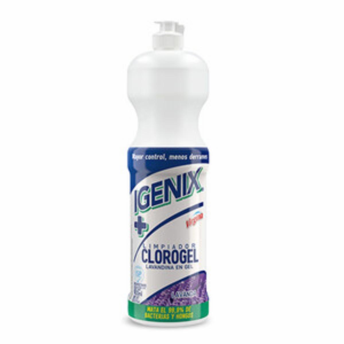 Cloro En Gel Limpiador Lavanda IGENIX 900 Ml