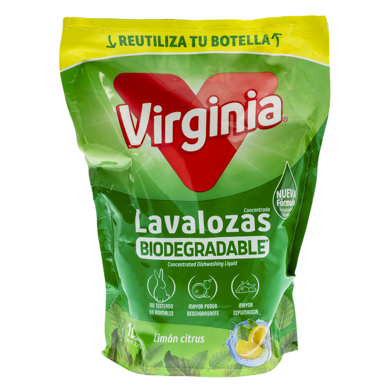 Lavavajillas Fragancia Citrus VIRGINIA 1000 Ml