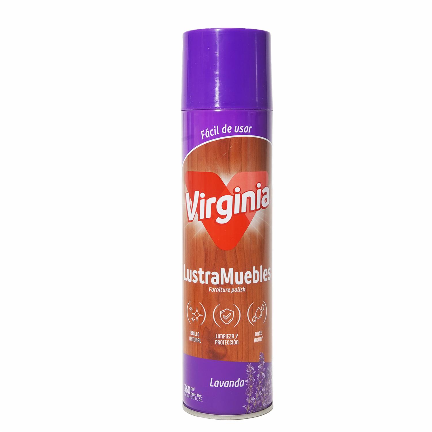 Limpiador Lustra Muebles En Aerosol Aroma Lavanda VIRGINIA 360 Unidades