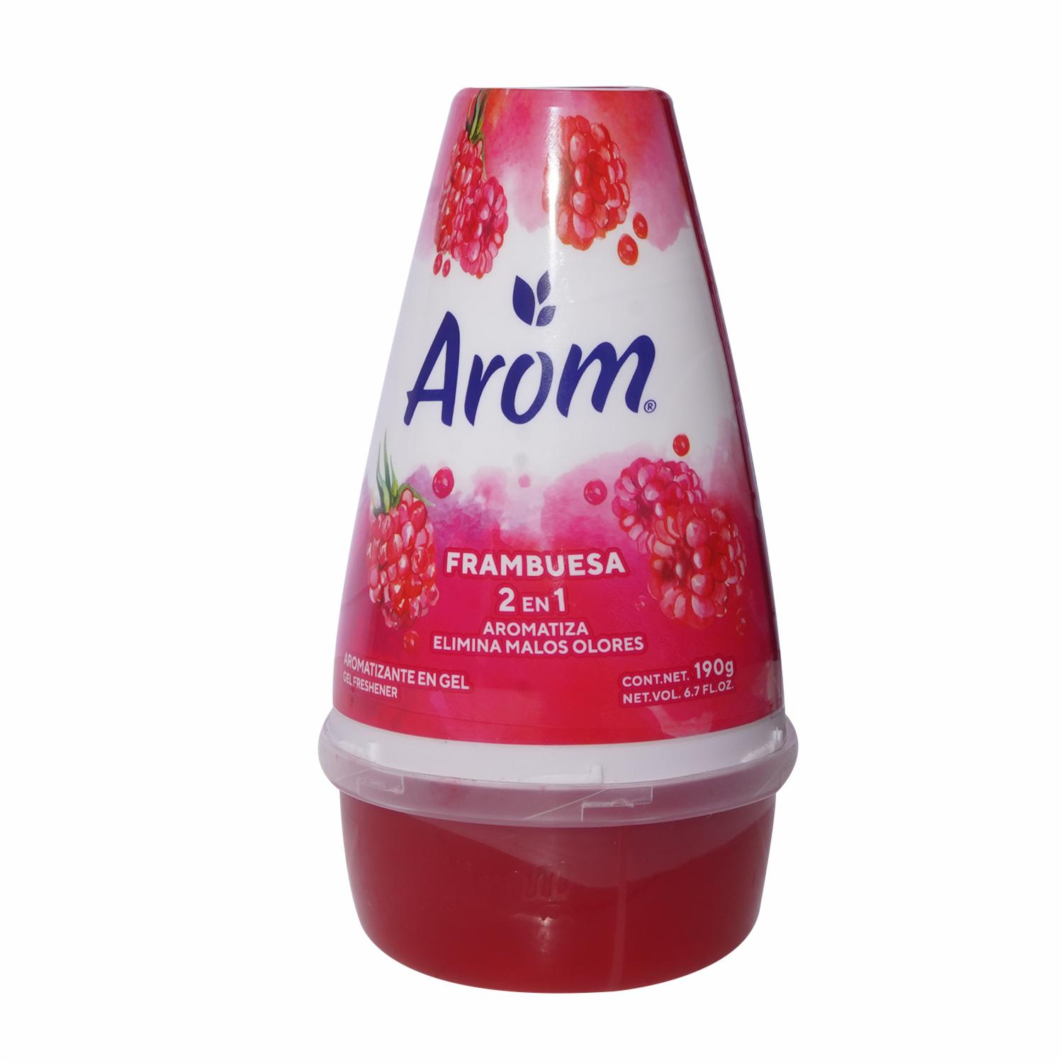Aromatizante En Cono Gel Fragancia Frambuesa AROM 190 G