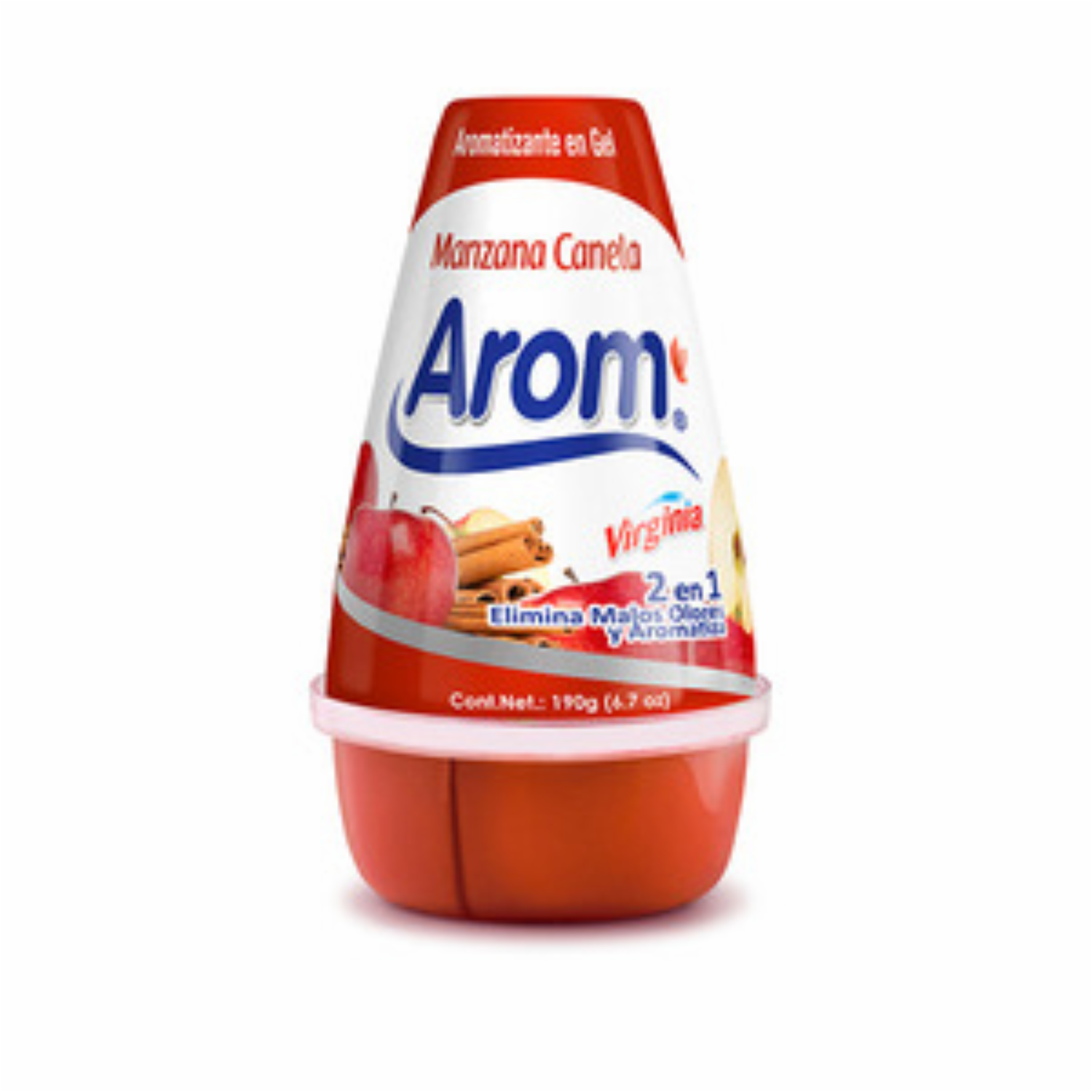 Aromatizante En Gel Aroma A Manzana Y Canela AROM 190 G