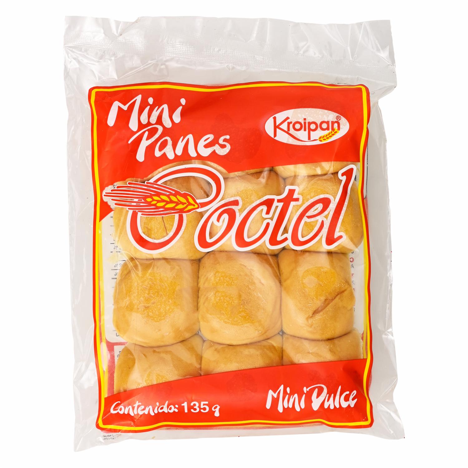 Mini Pan Dulce X 12 Unidades KROIPAN 135 G