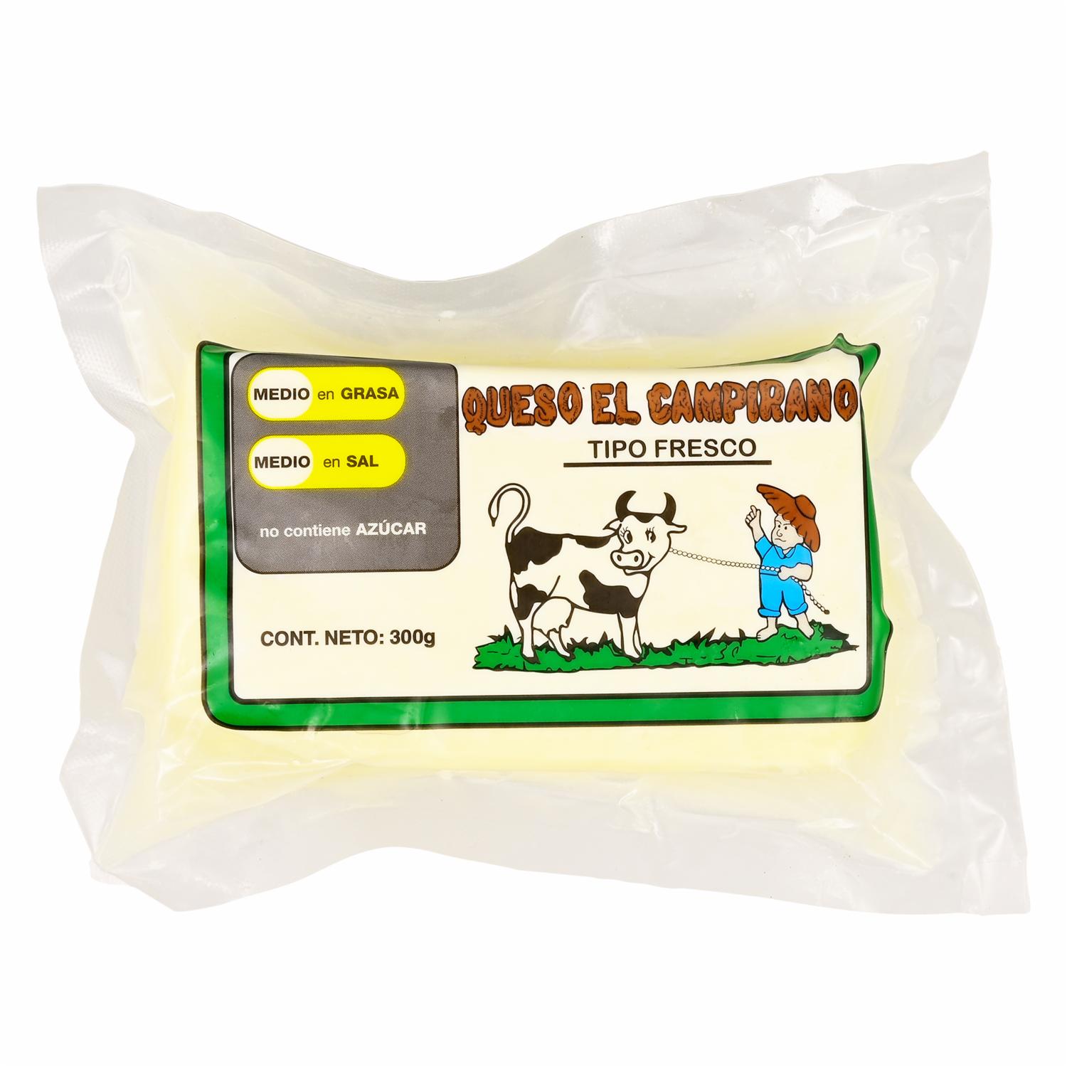 Queso Fresco QUESO EL CAMPIRANO 300 G