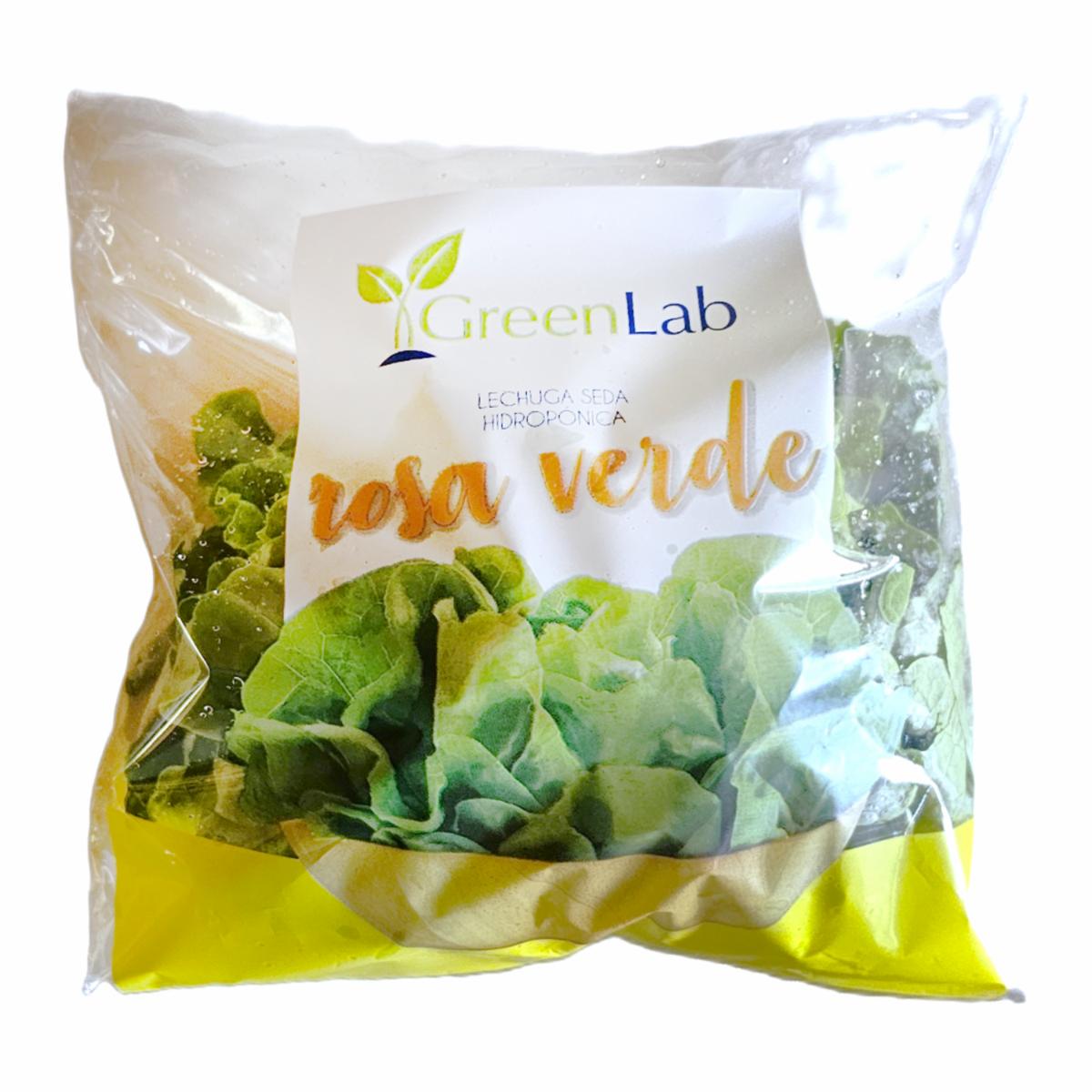 Lechuga Seda Hidropónica Rosa Verde GREENLAB 200 G