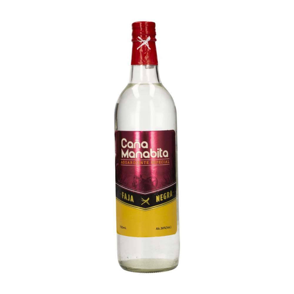 Aguardiente De Caña Faja Negra CaÑa Manabita 750 Ml