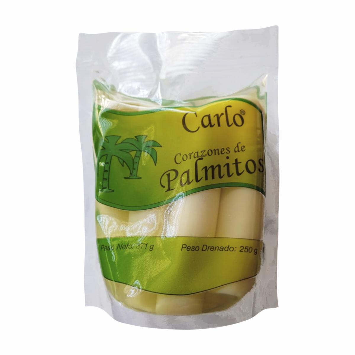 Corazones De Palmito En Conserva CARLO Funda 371 G