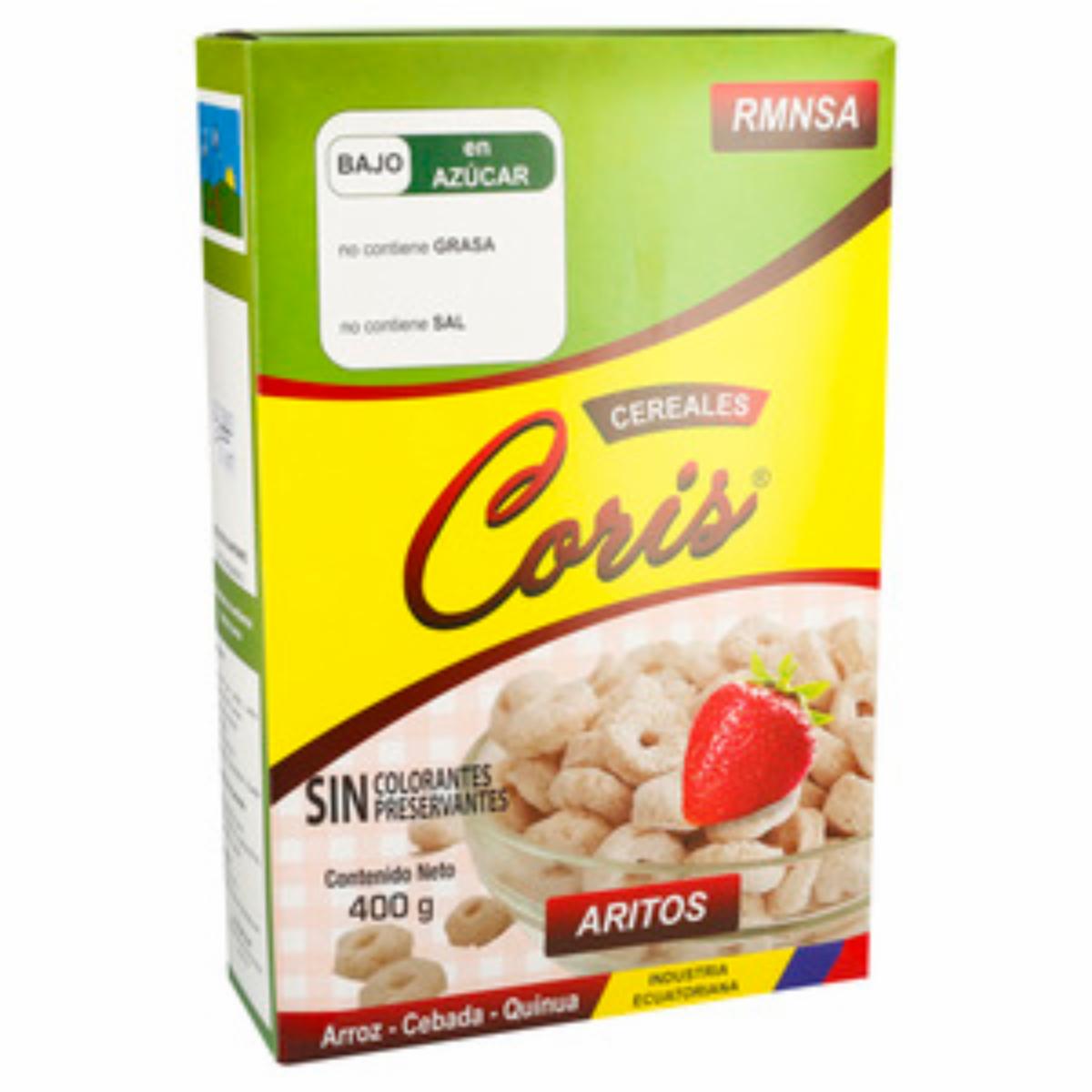Cereal Arroz Cebada Quinoa Bajo En Azúcar CORIS 400 G