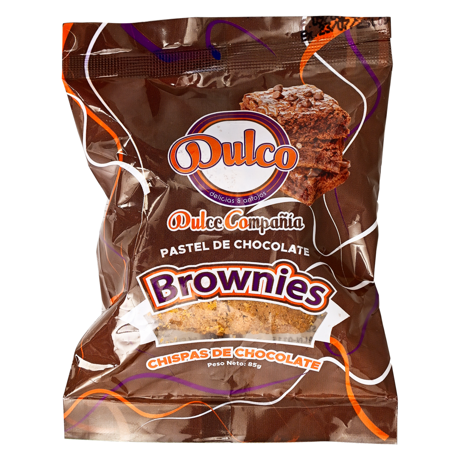 Brownie Con Chipas De Chocolate DULCO 85g