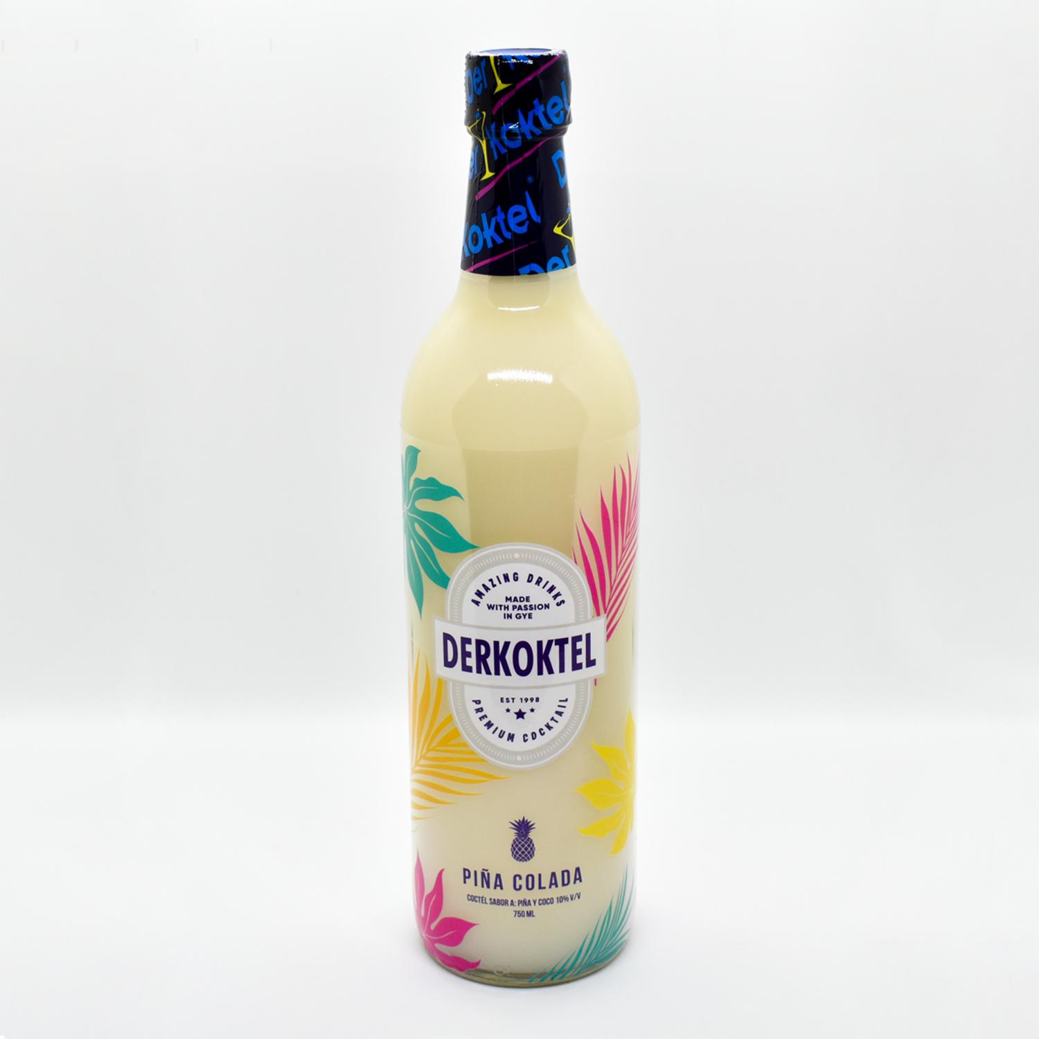Cóctel Piña Colada Y Coco Derkoktel 750 Ml