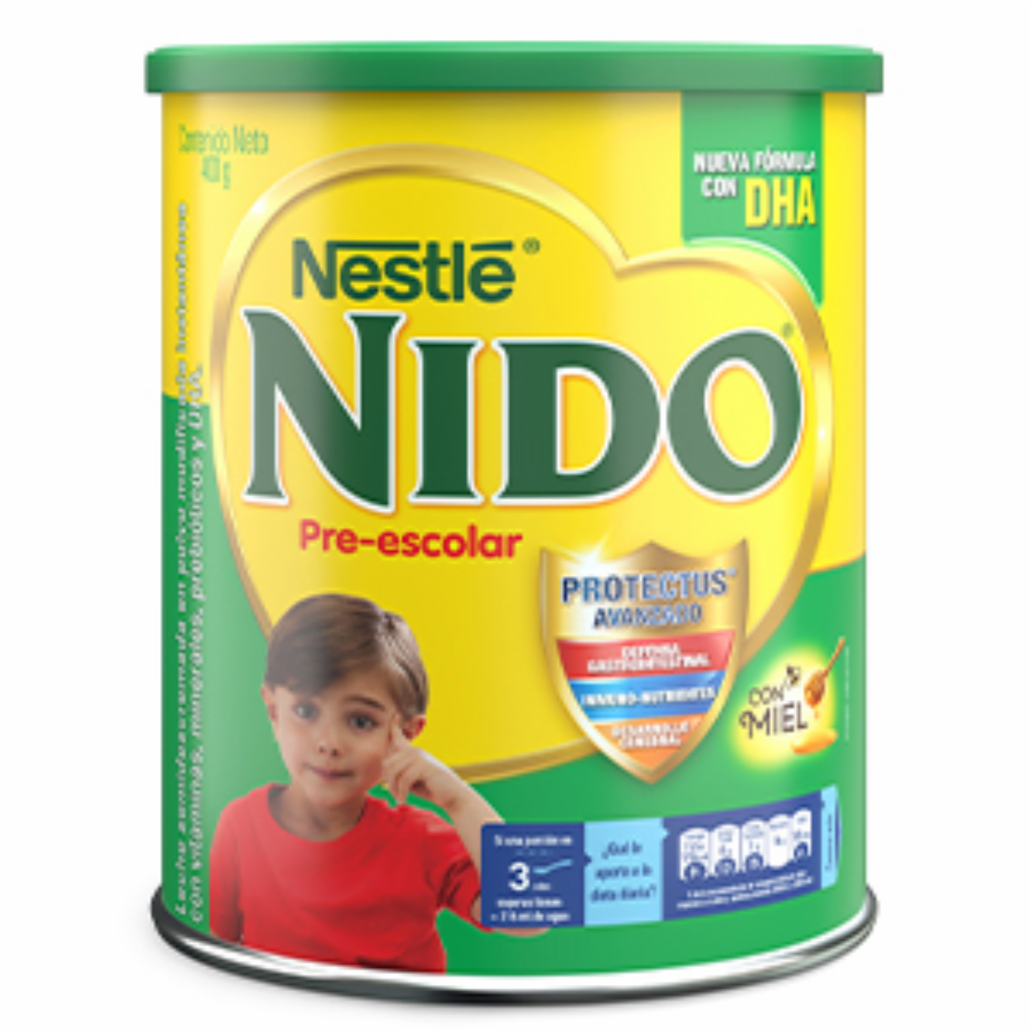 Leche Infantil Etapa 3 Prebio 3 Dha NIDO 400 g