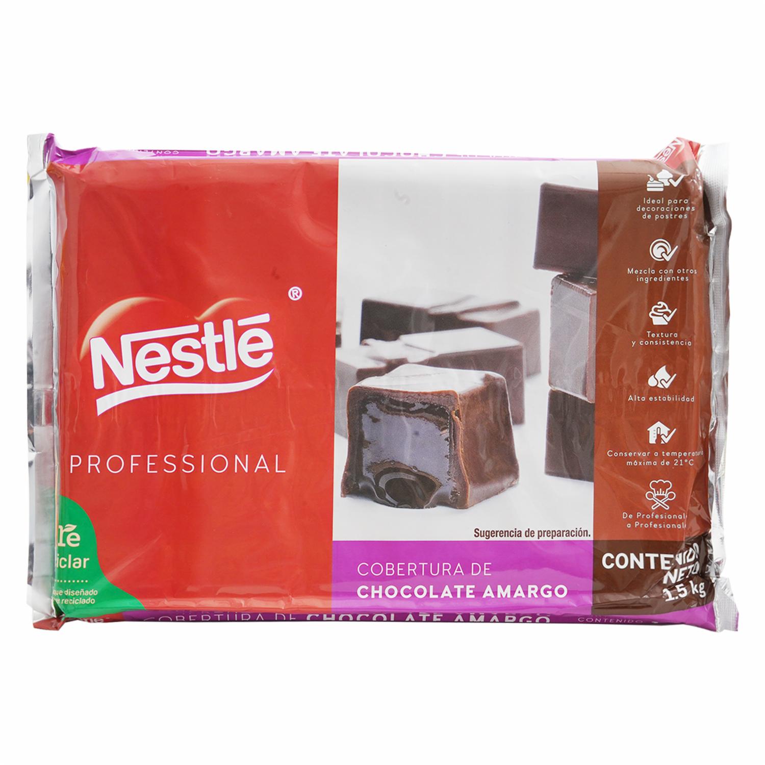 Chocolate Amargo NESTLÉ 1500 G