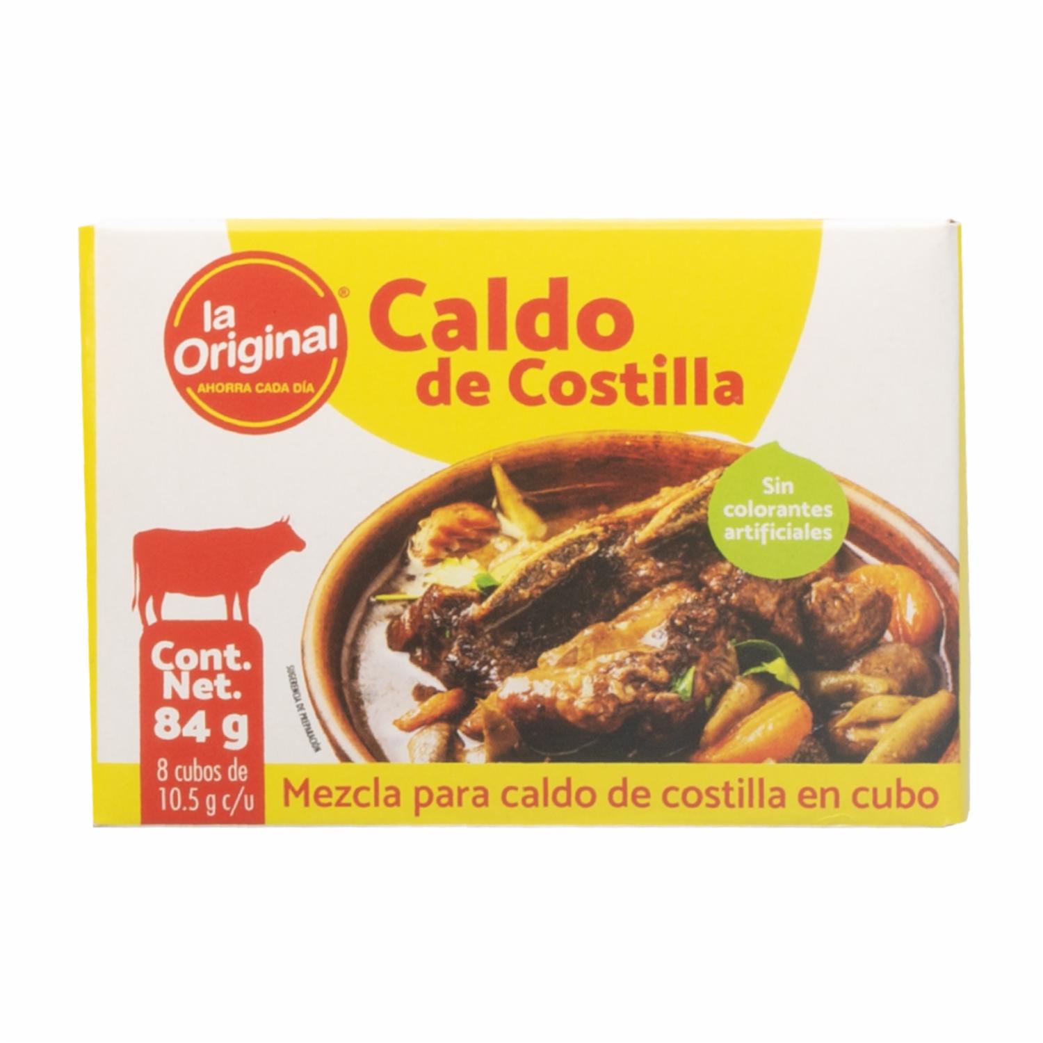 Caldo De Costillas En Cubos LA ORIGINAL 84 G