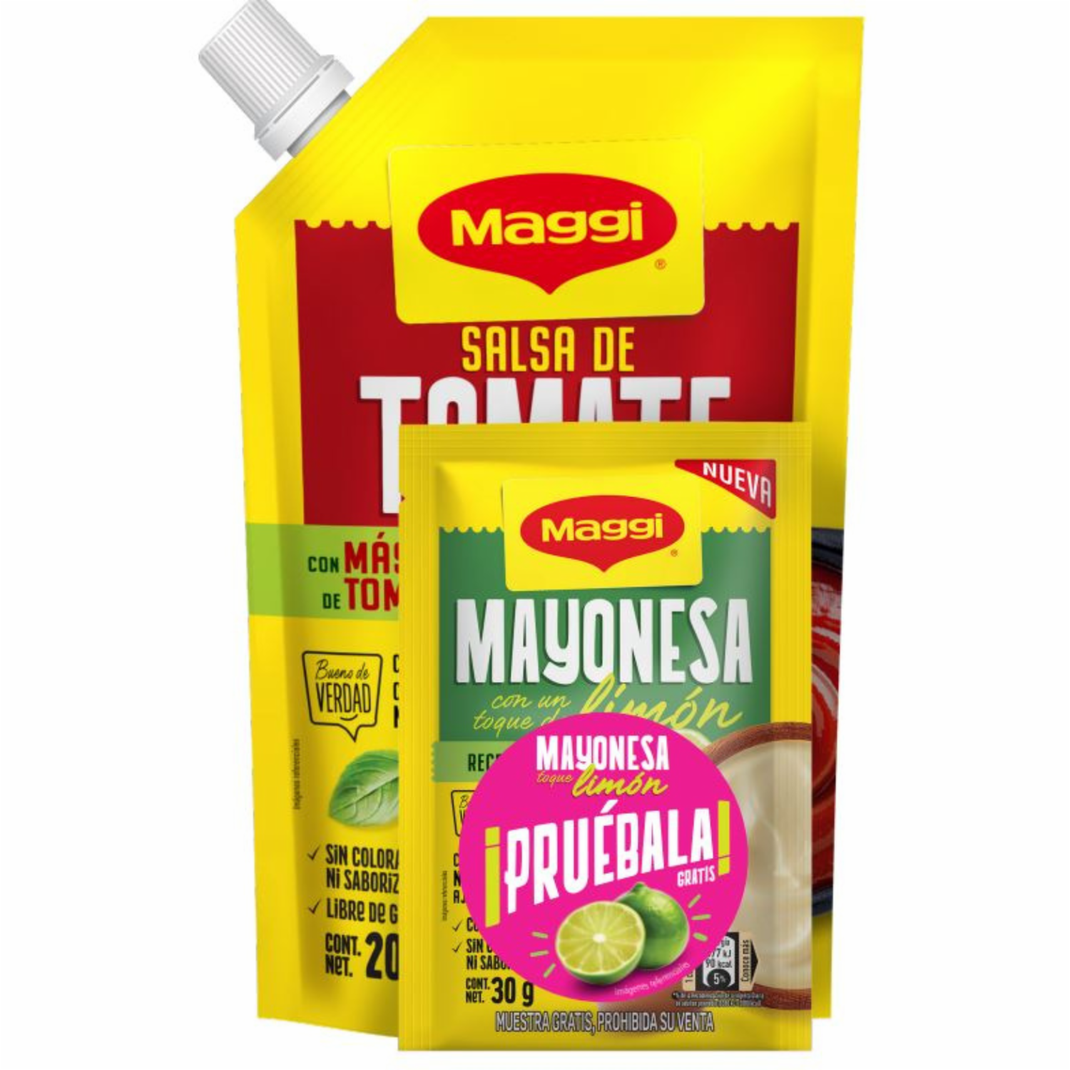 Salsa De Tomate Con Mayonesa Pack MAGGI 200 G