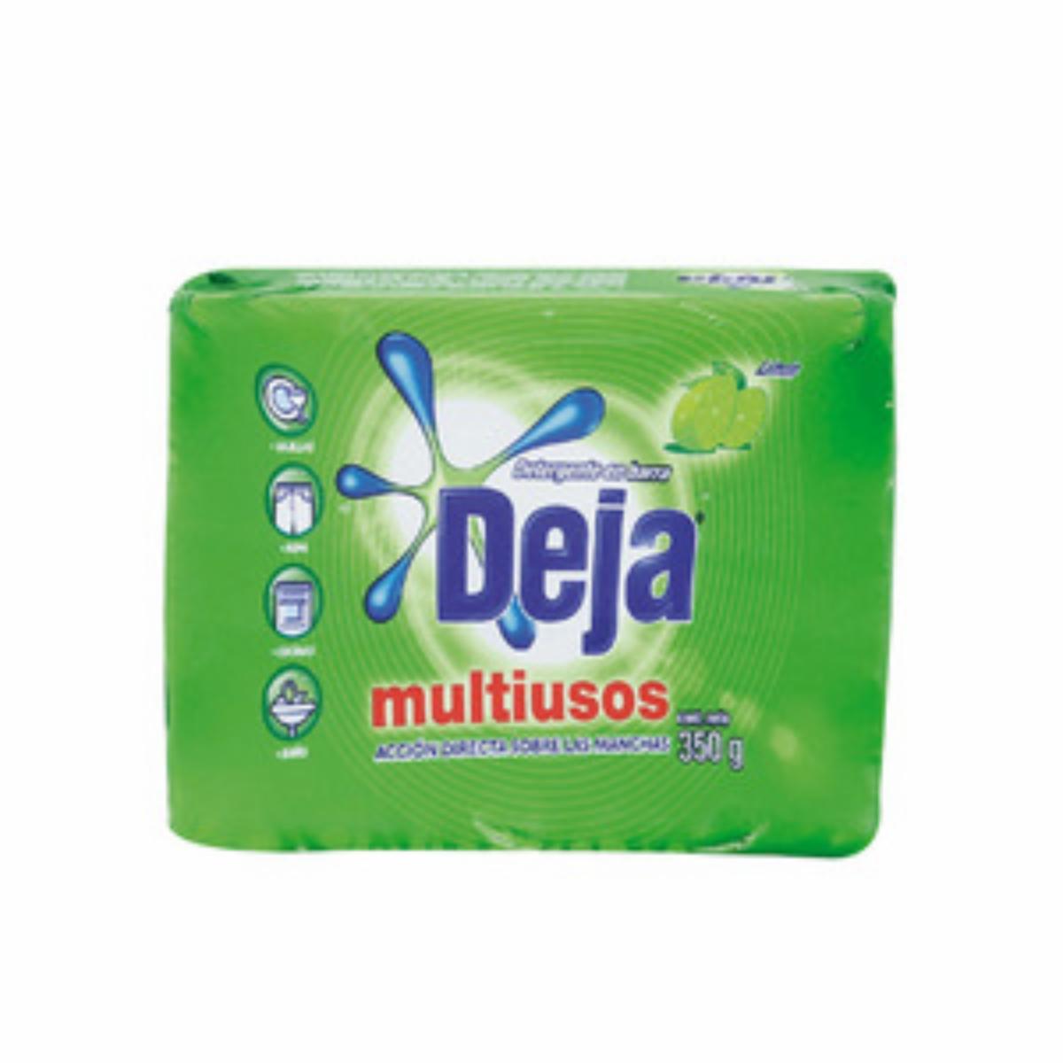 Detergente En Barra Multiusos Limón DEJA 350 G