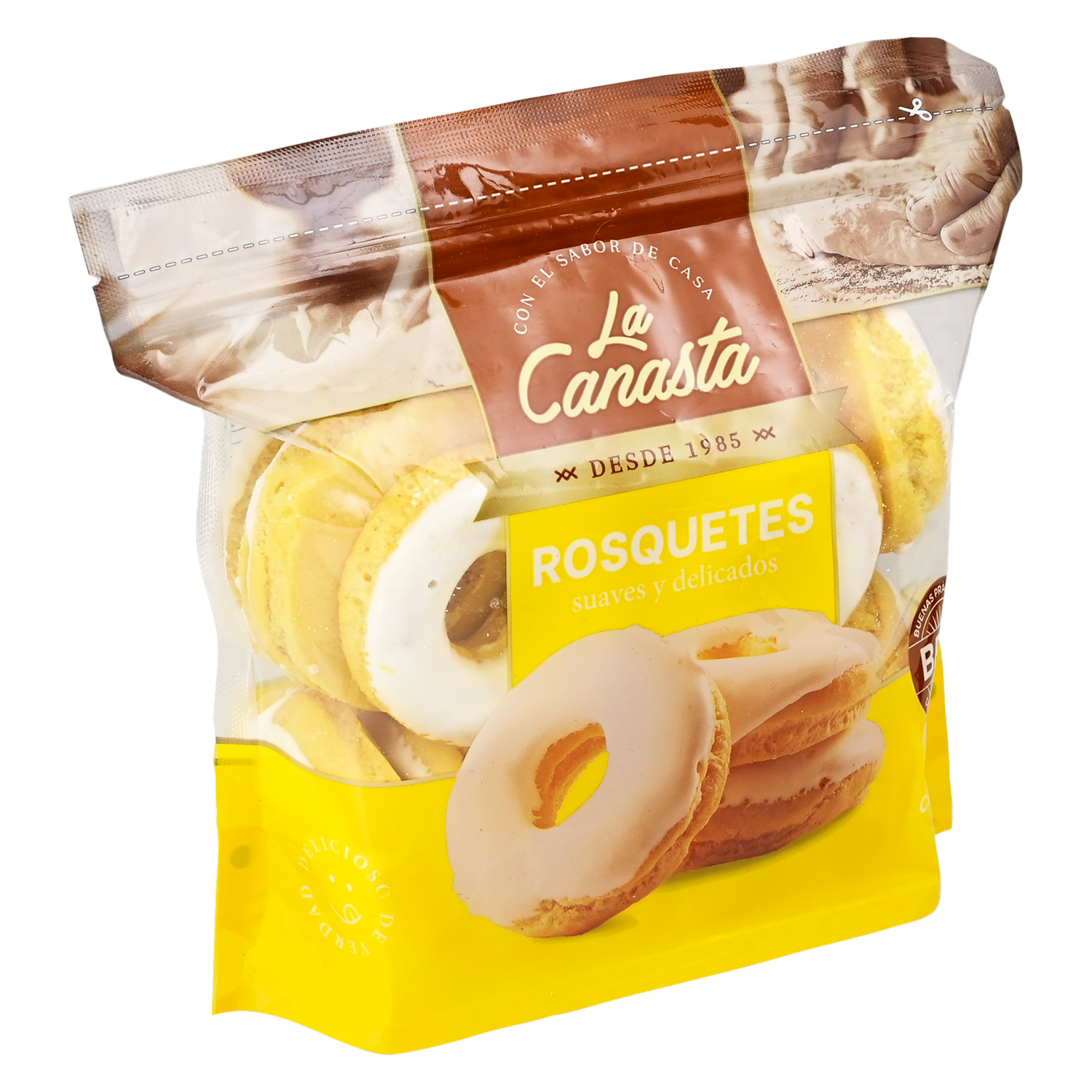 Rosquetes Empacados LA CANASTA 120 G